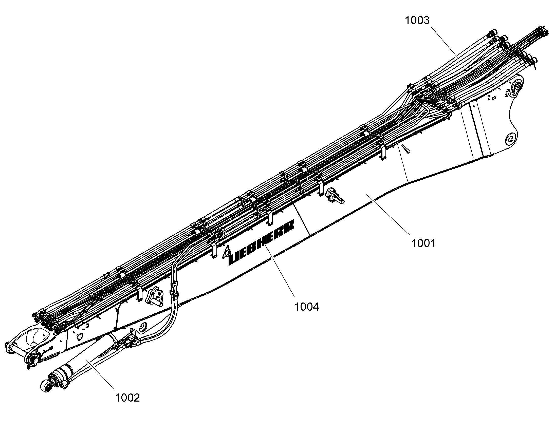 СТРЕЛА ДЛЯ СНОСА 11,20M 12433481 LIEBHERR