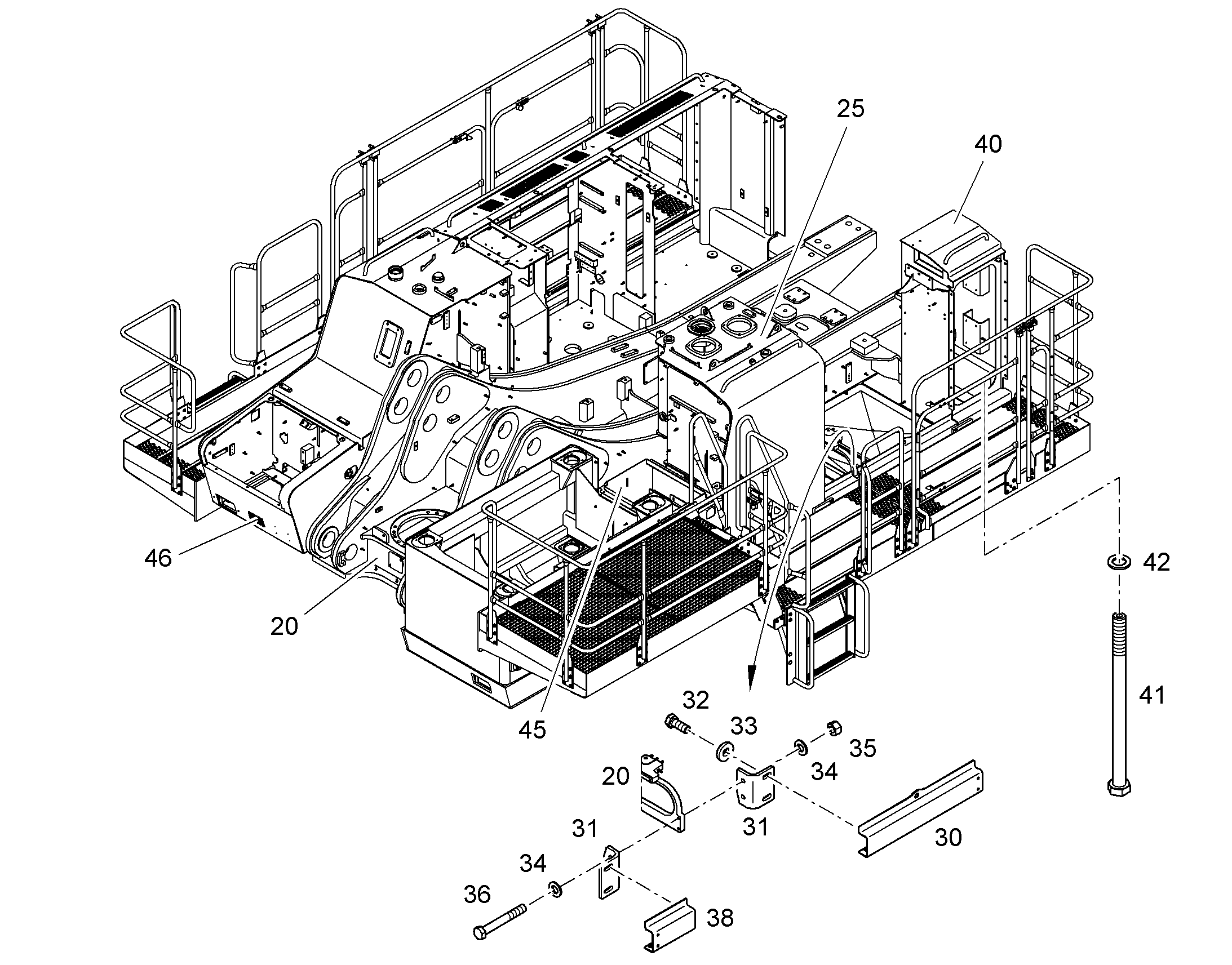 ПЕРЕОБОРУД. ПОВОР. ПЛАТФОРМЫ 12445560 LIEBHERR