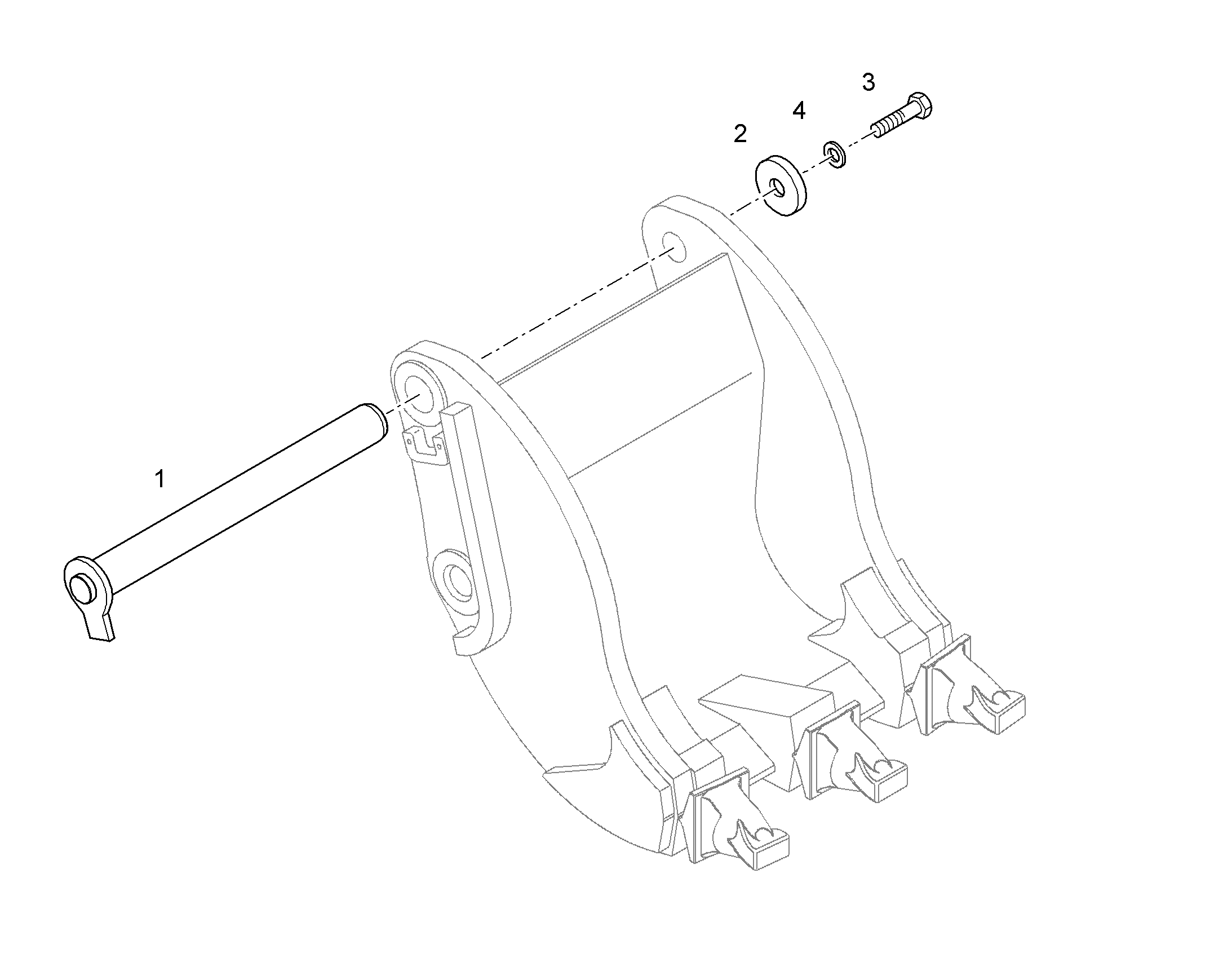 ПАЛЕЦ В СБОРЕ 9758620 LIEBHERR