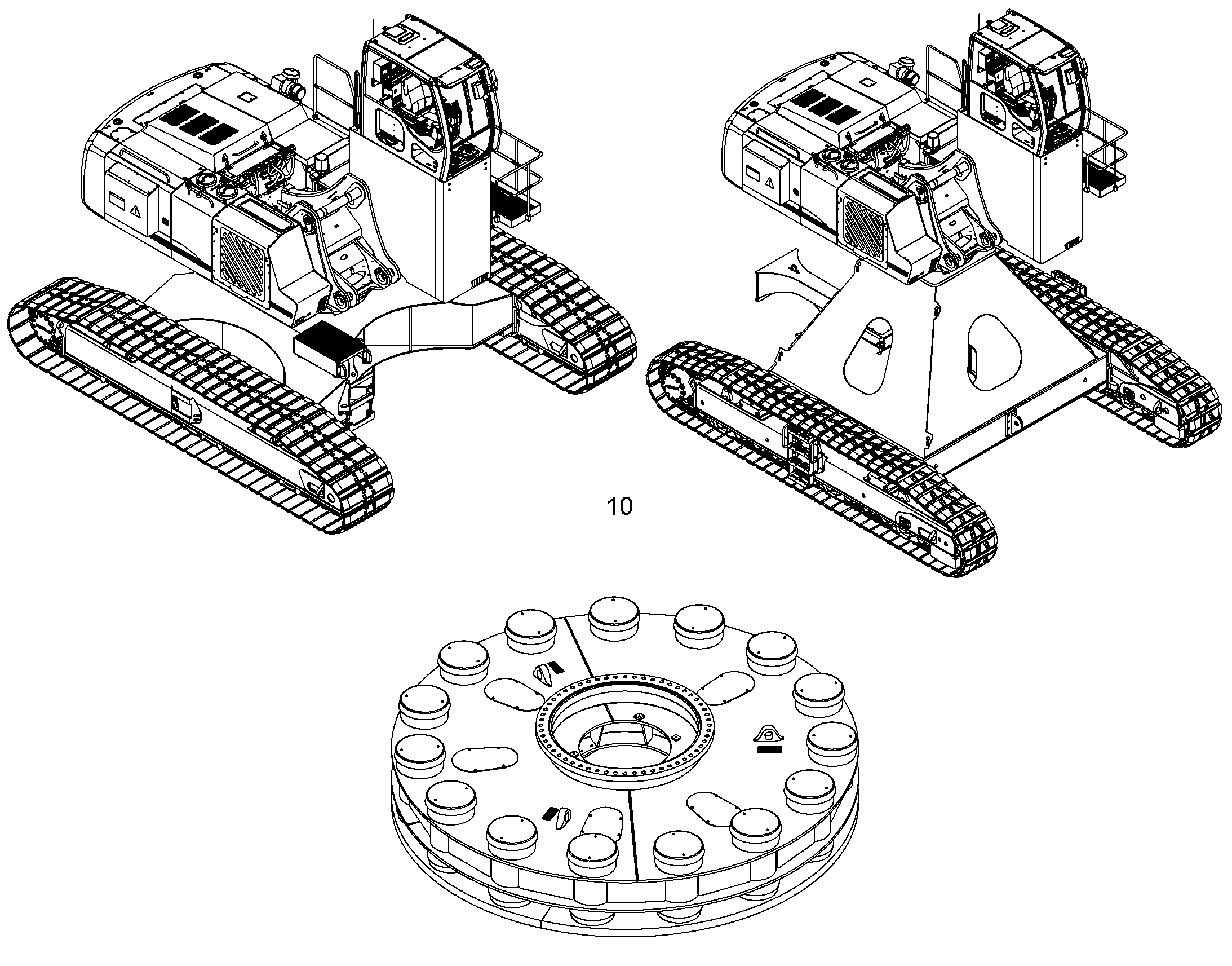 ТАБЛИЧКИ АМЕРИКА 10861371 LIEBHERR