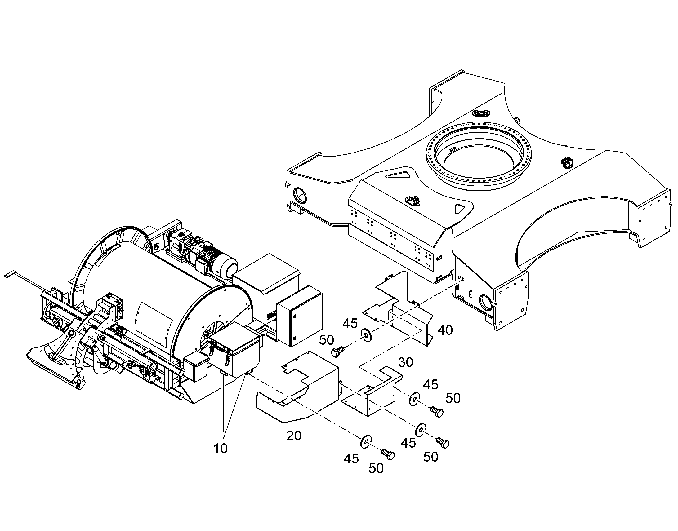 MODIF.WINDING DRUM 10862996 LIEBHERR