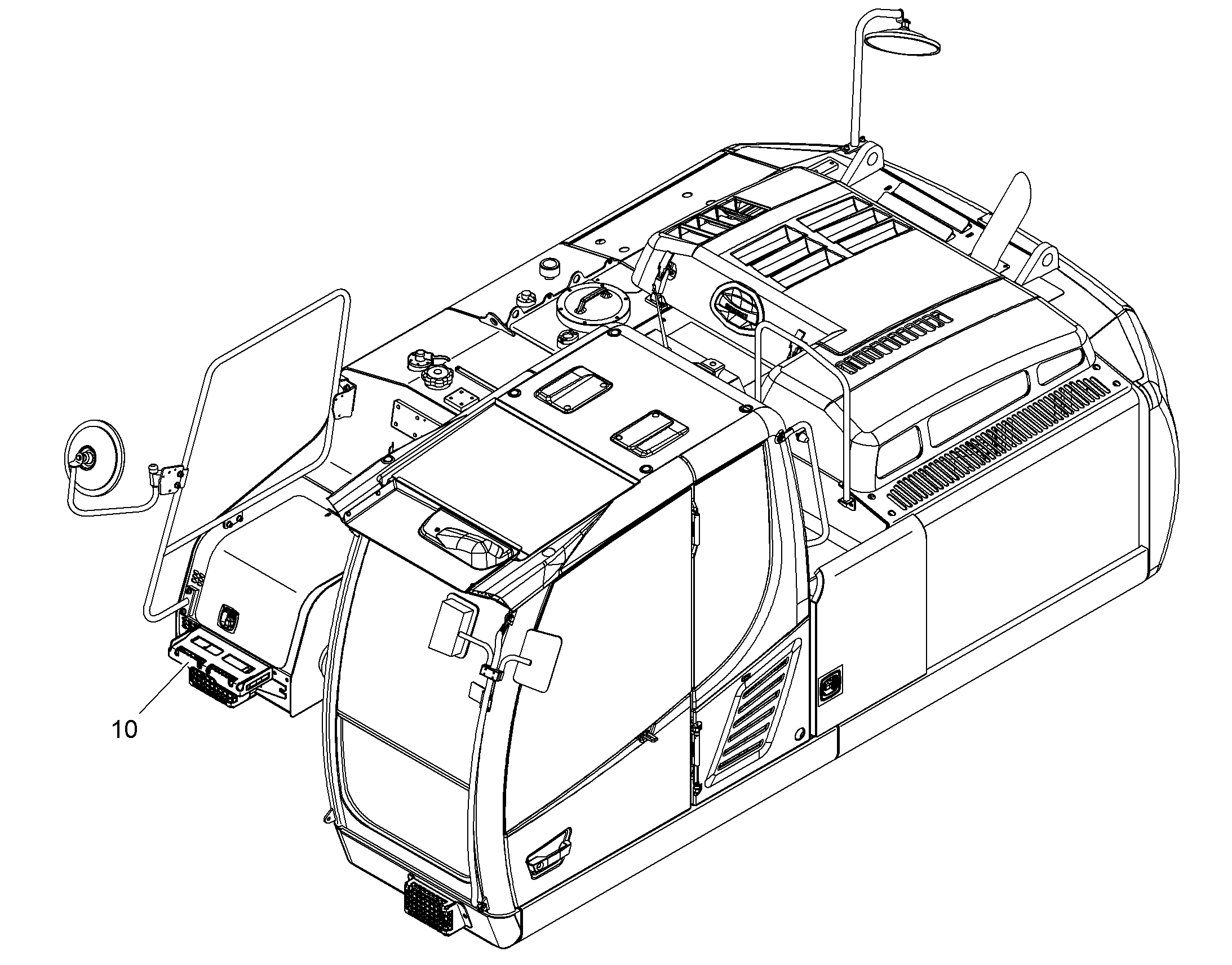 ПРОЖЕКТОР ДОПОЛНИТЕЛЬНЫЙ 10858780 LIEBHERR