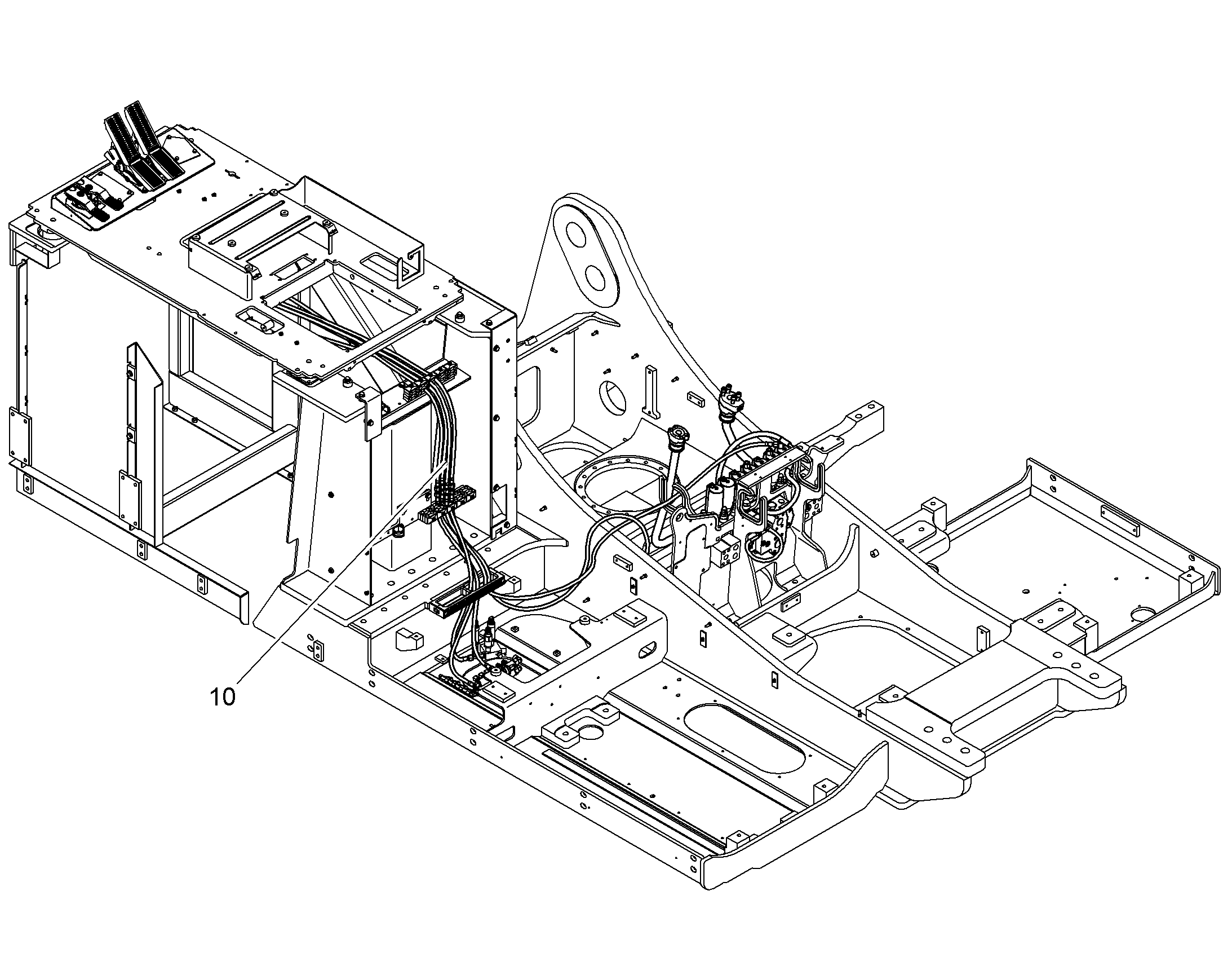 ДОПОЛНЕНИЕ-В ШАССИ AHS11 10849284 LIEBHERR