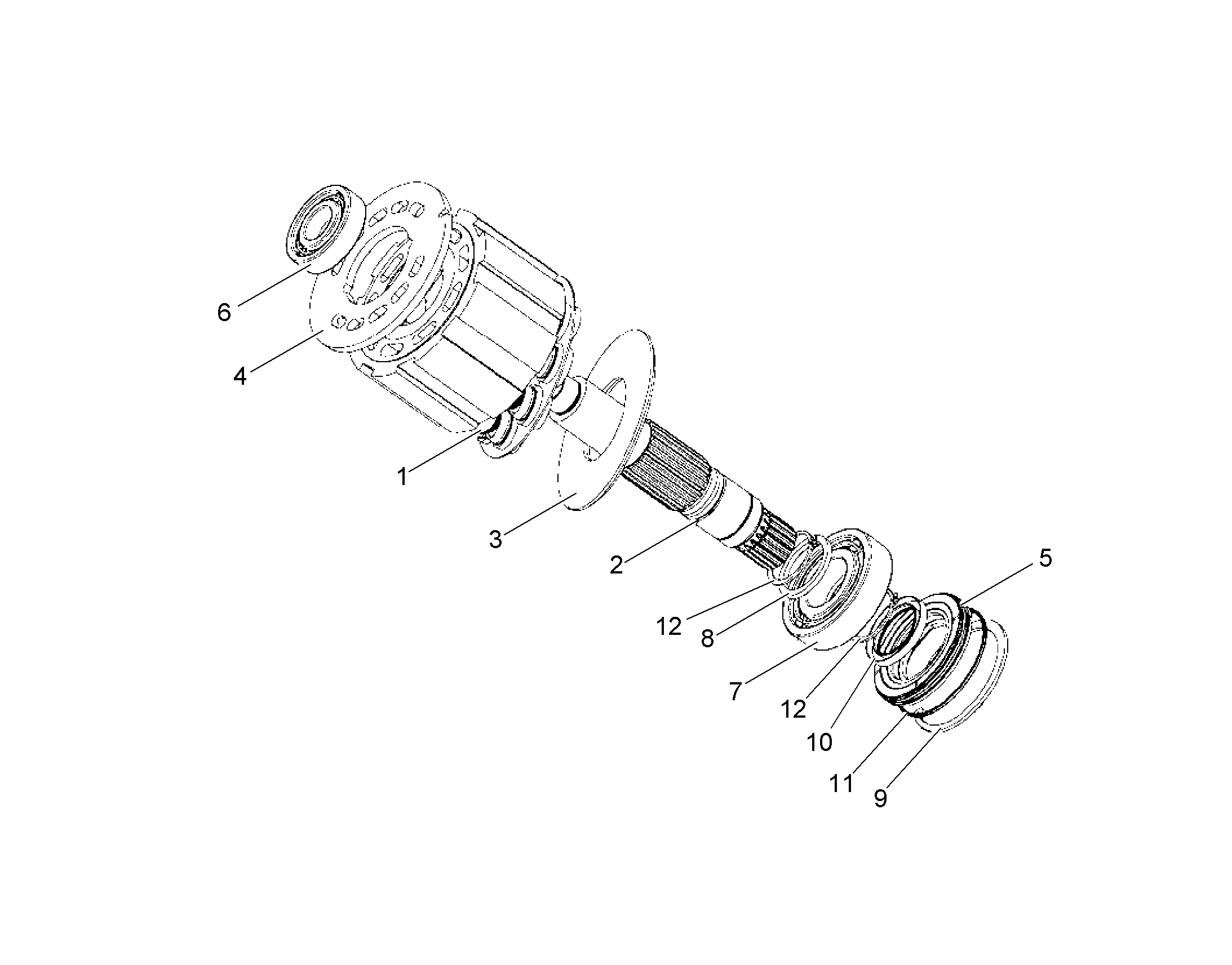 СТОПОРНОЕ КОЛЬЦО 12206547 LIEBHERR