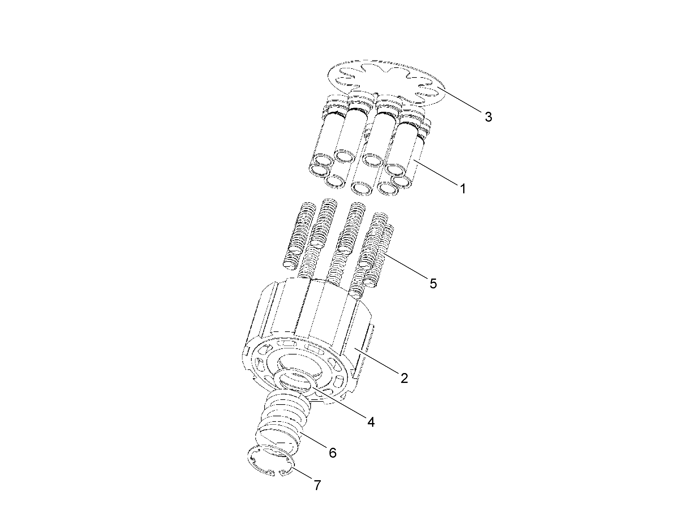 Прижимная пружина 12206930 LIEBHERR