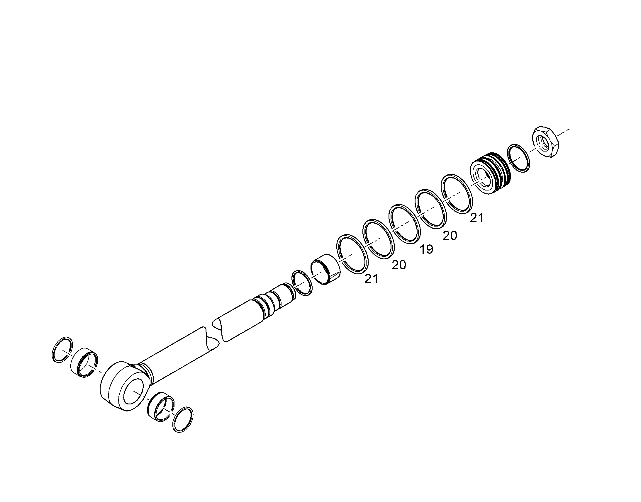 ПРОКЛАДКА 125X102X15,5 11832344 LIEBHERR