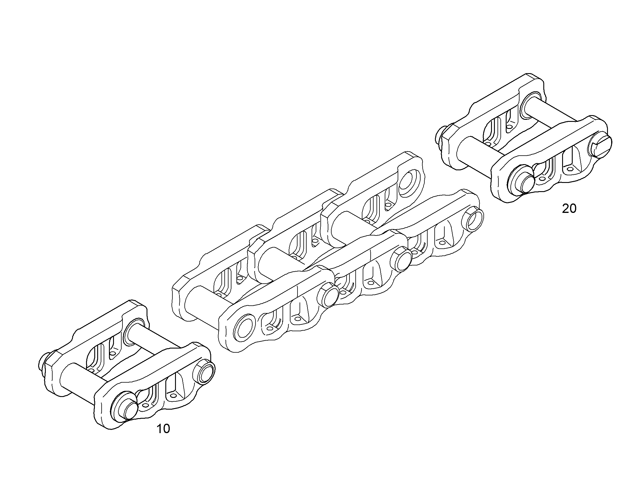 ВАРИАНТЫ ГУСЕНИЦ 12208482 LIEBHERR
