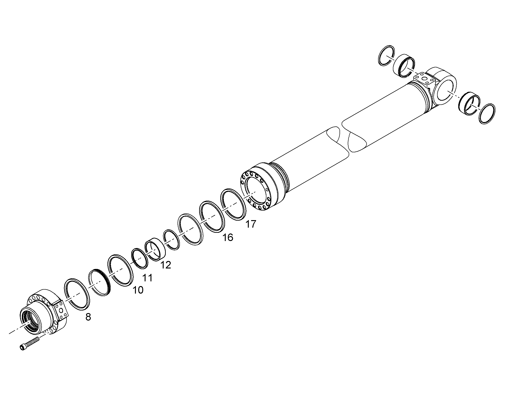 ЗАЩИТНОЕ КОЛЬЦО 11833005 LIEBHERR