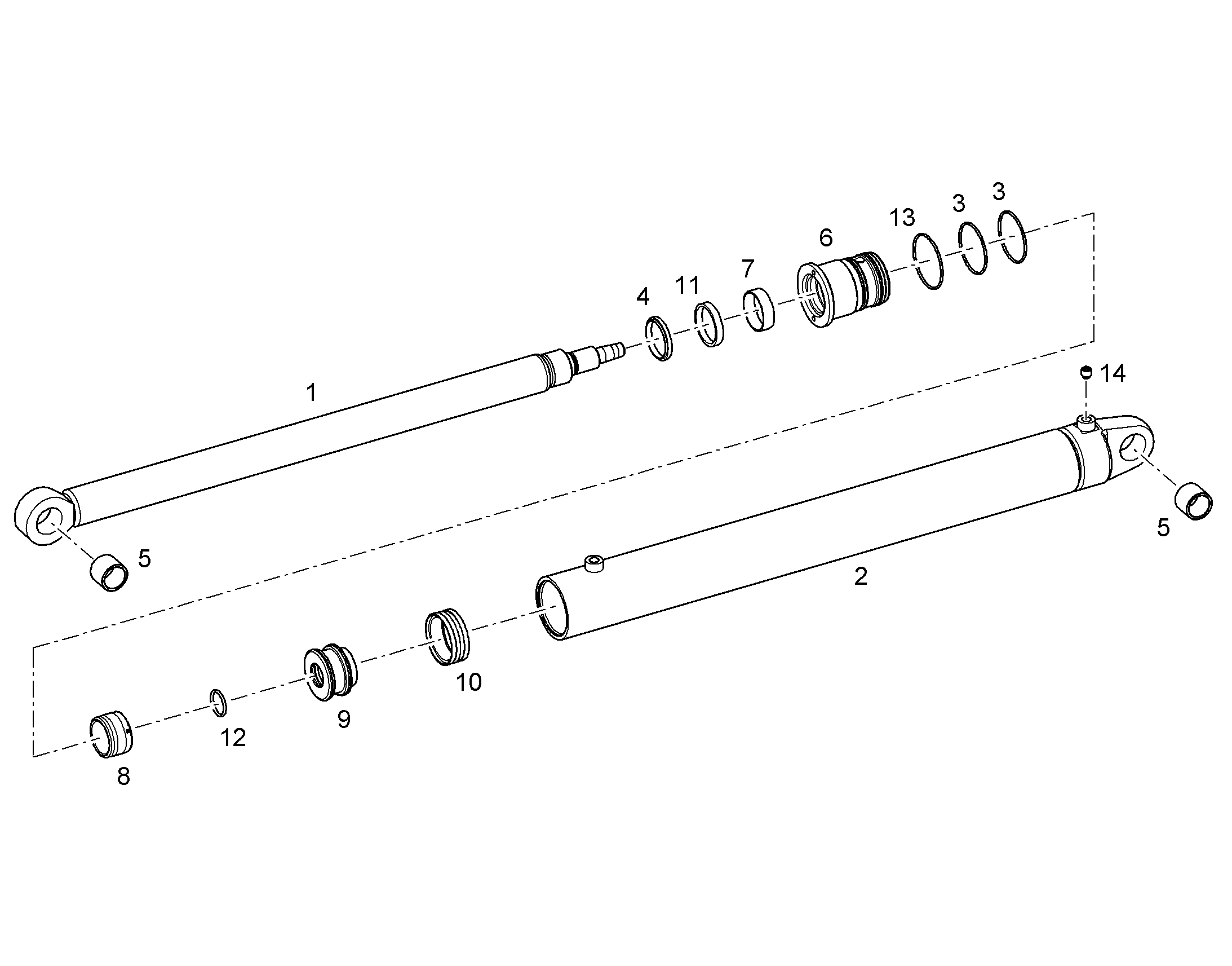 МАСЛОСЪЕМНОЕ КОЛЬЦО 12214052 LIEBHERR