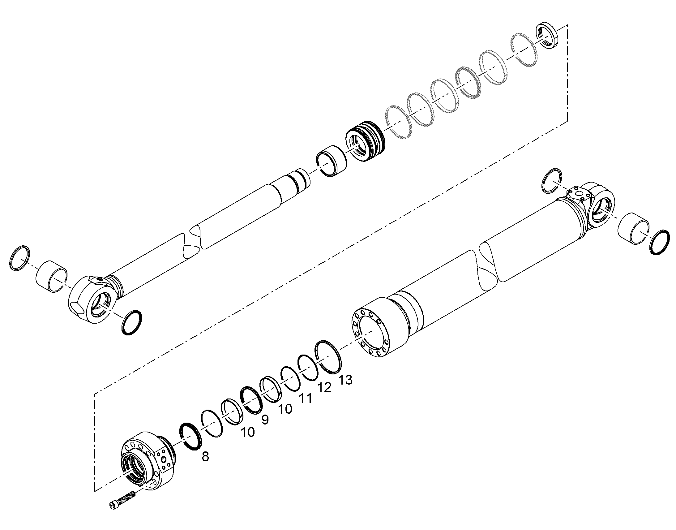 ЗАЩИТНОЕ КОЛЬЦО 12230634 LIEBHERR
