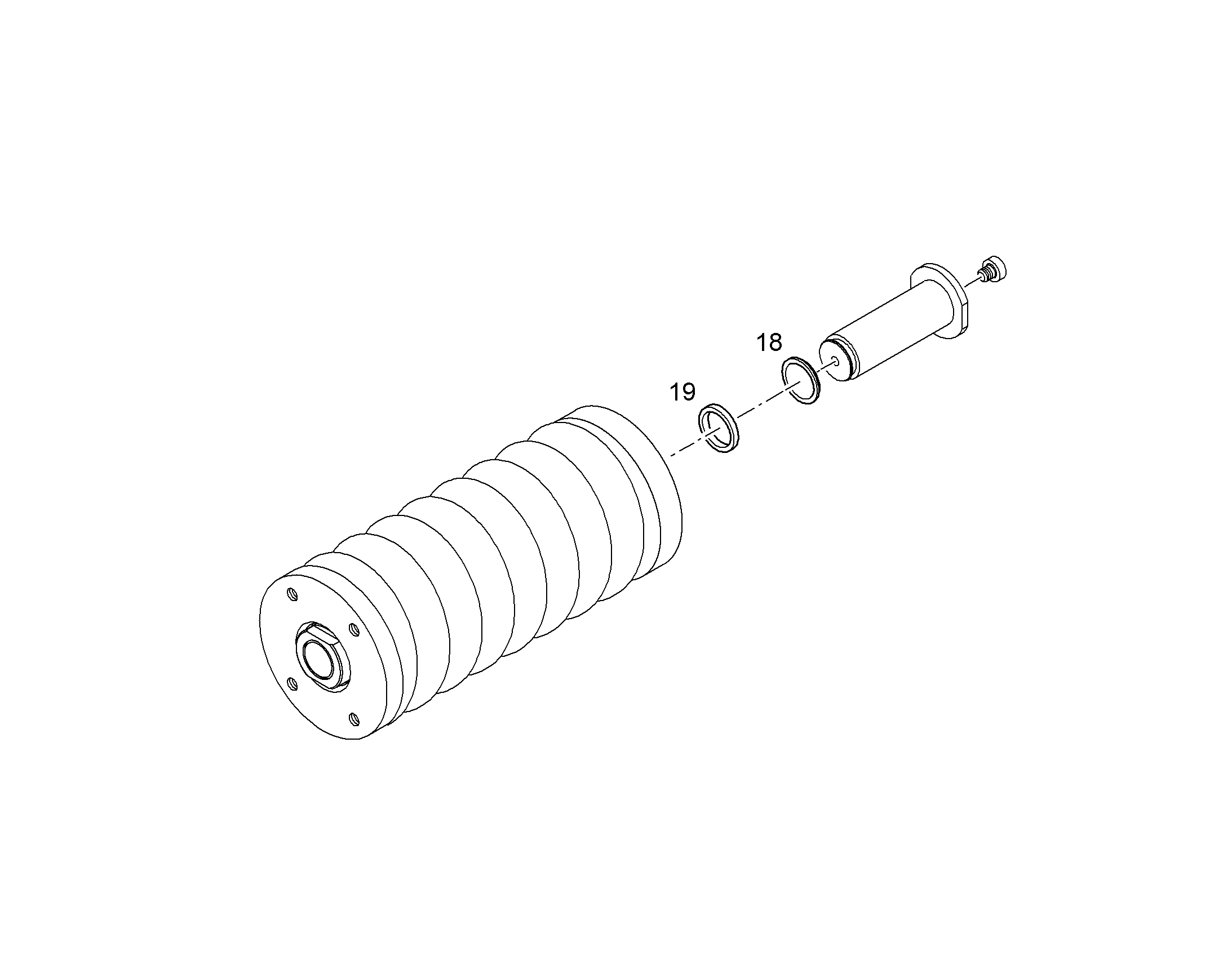 МАСЛОСЪЕМНОЕ КОЛЬЦО 11005389 LIEBHERR