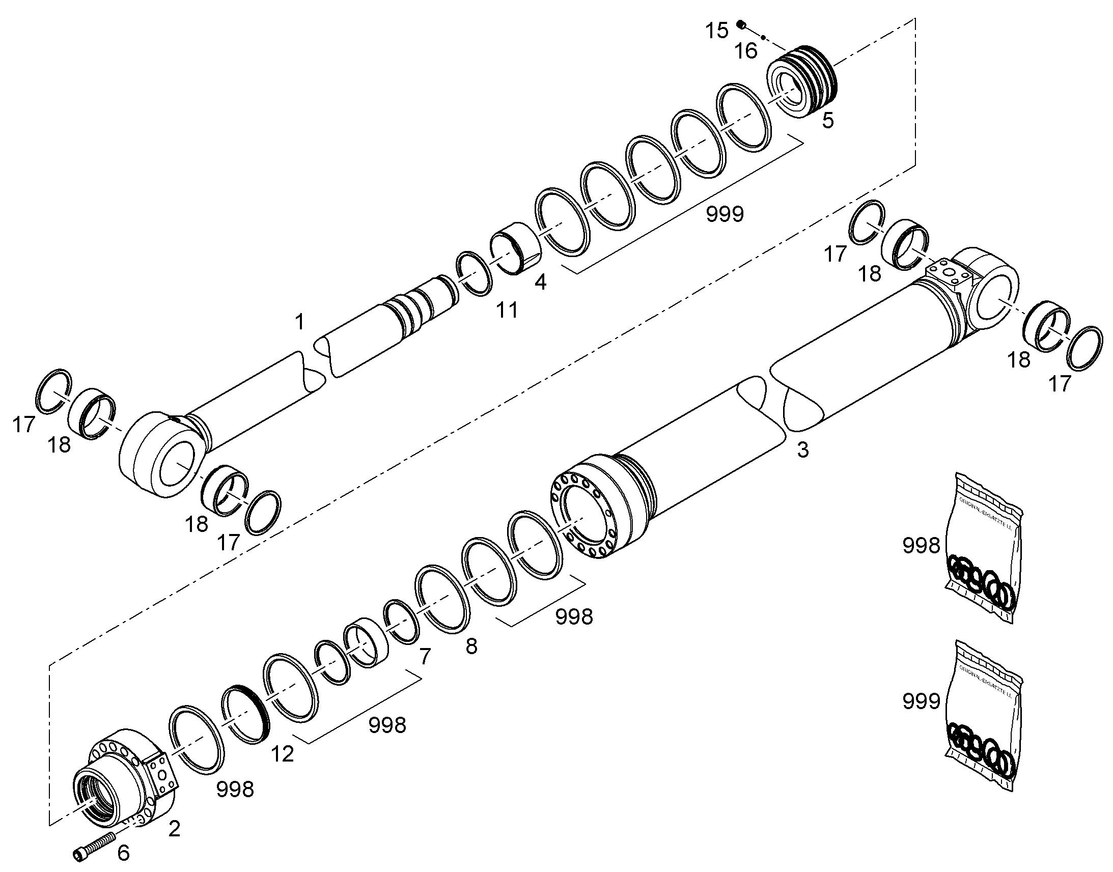 МАСЛОСЪЕМНОЕ КОЛЬЦО 100X119X2 12225233 LIEBHERR
