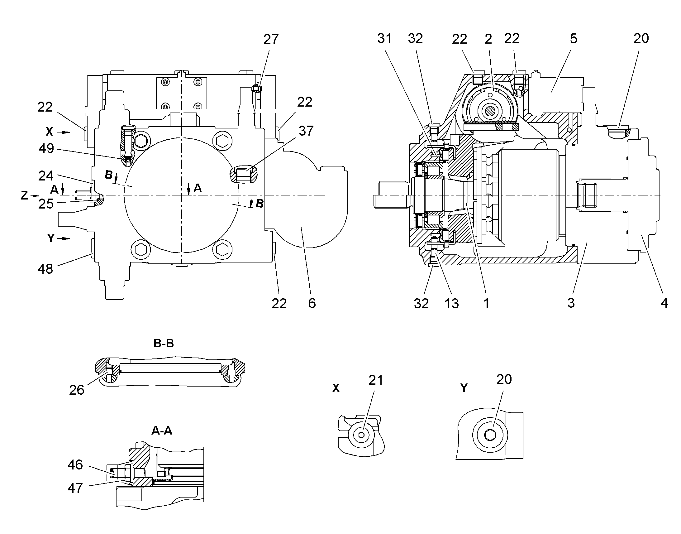 ЗАГЛУШКА РЕЗЬБОВАЯ M26X1,5 ED 7008642 LIEBHERR