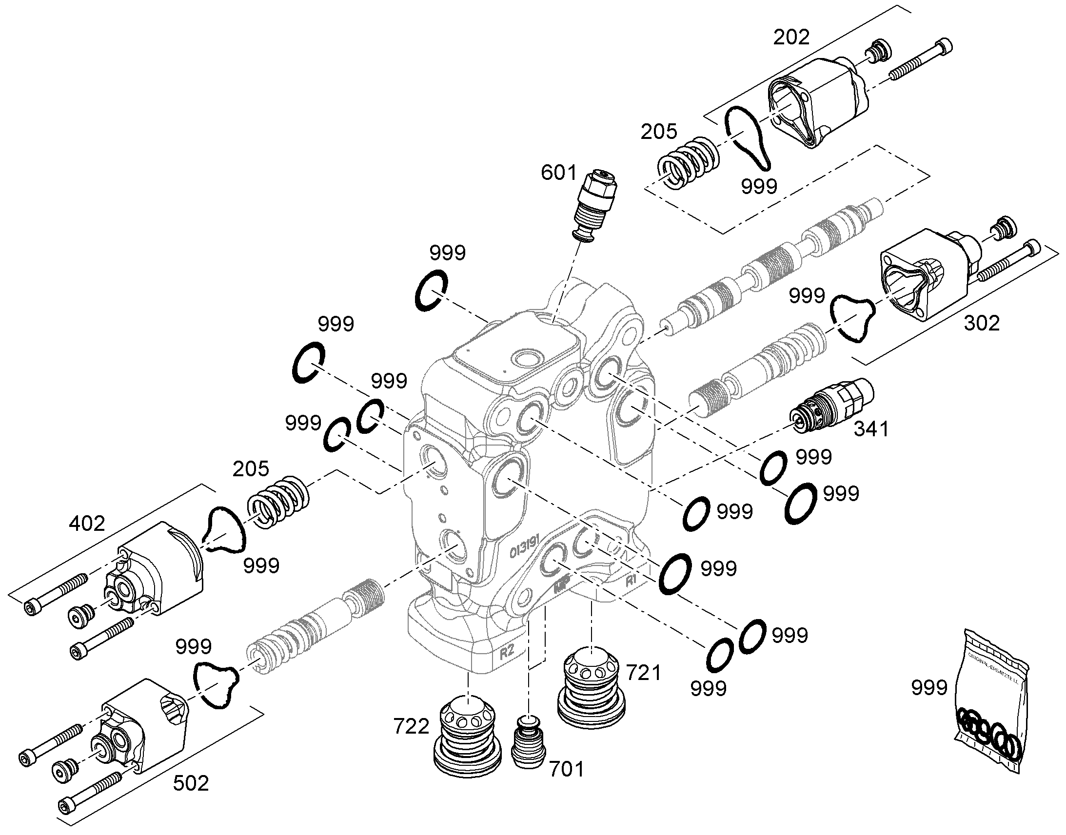 Прижимная пружина 12238411 LIEBHERR