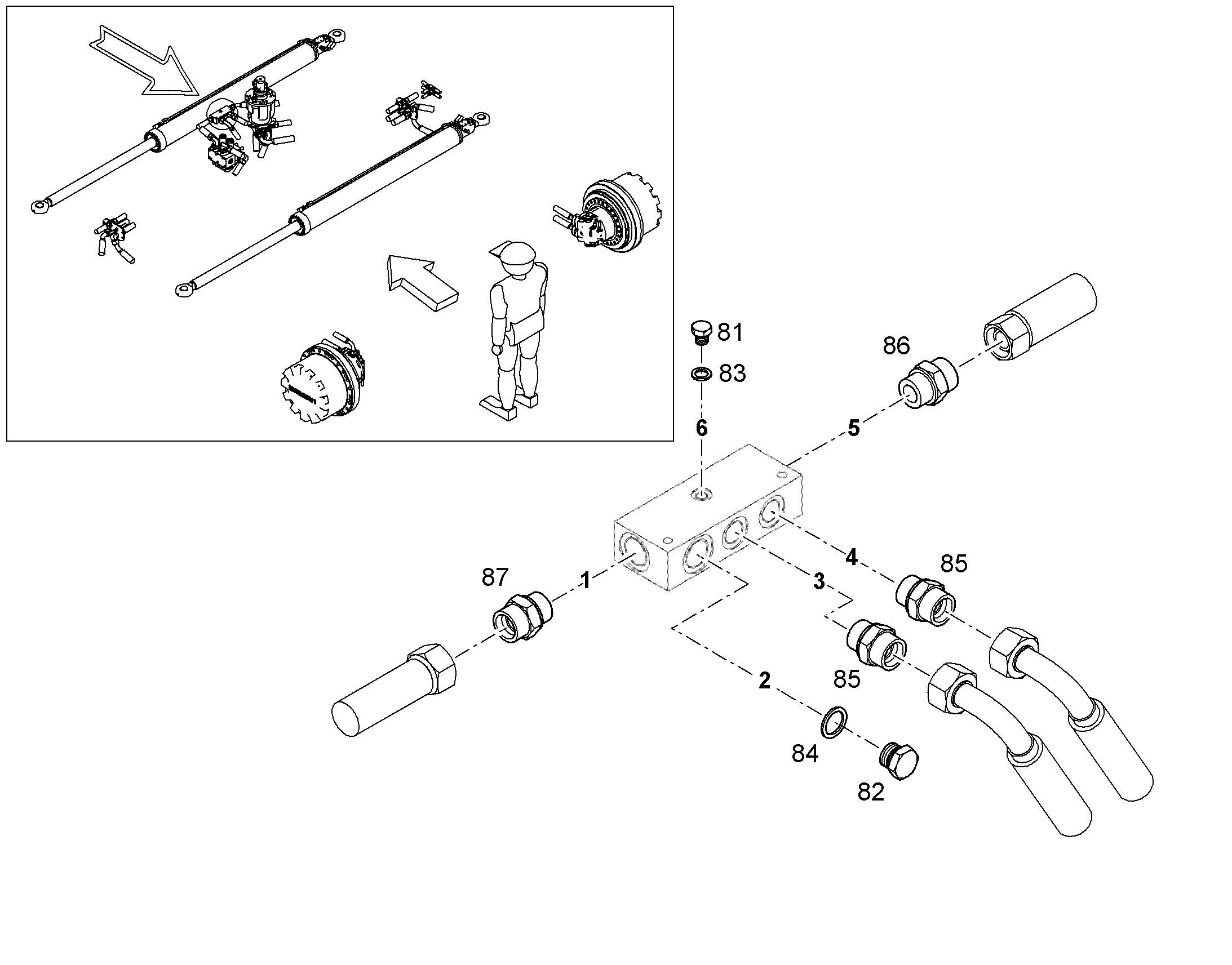 BONDED SEAL 12239558 LIEBHERR