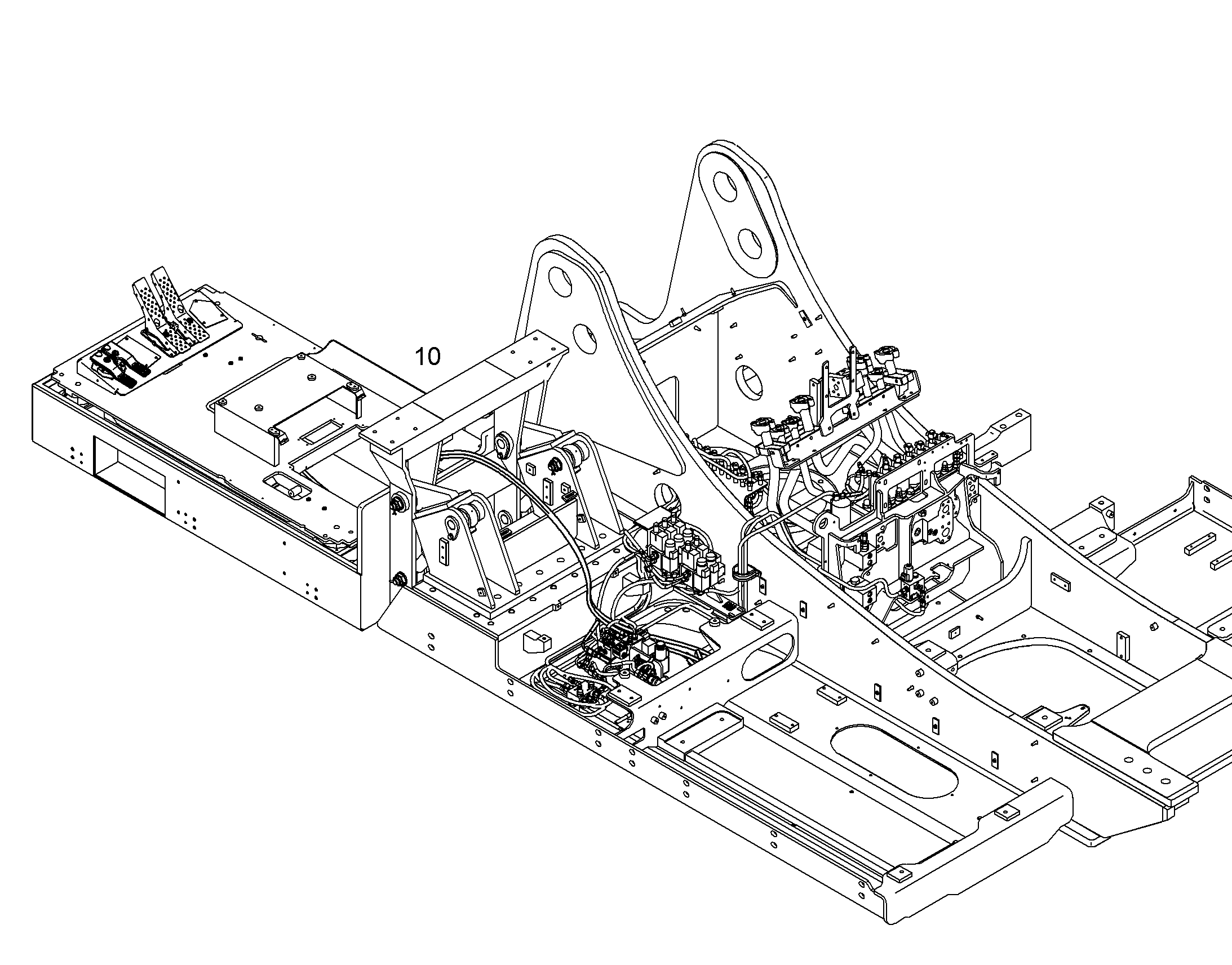 ПЕРЕКЛЮЧЕНИЕ УПРАВЛЕНИЕ 10854981 LIEBHERR