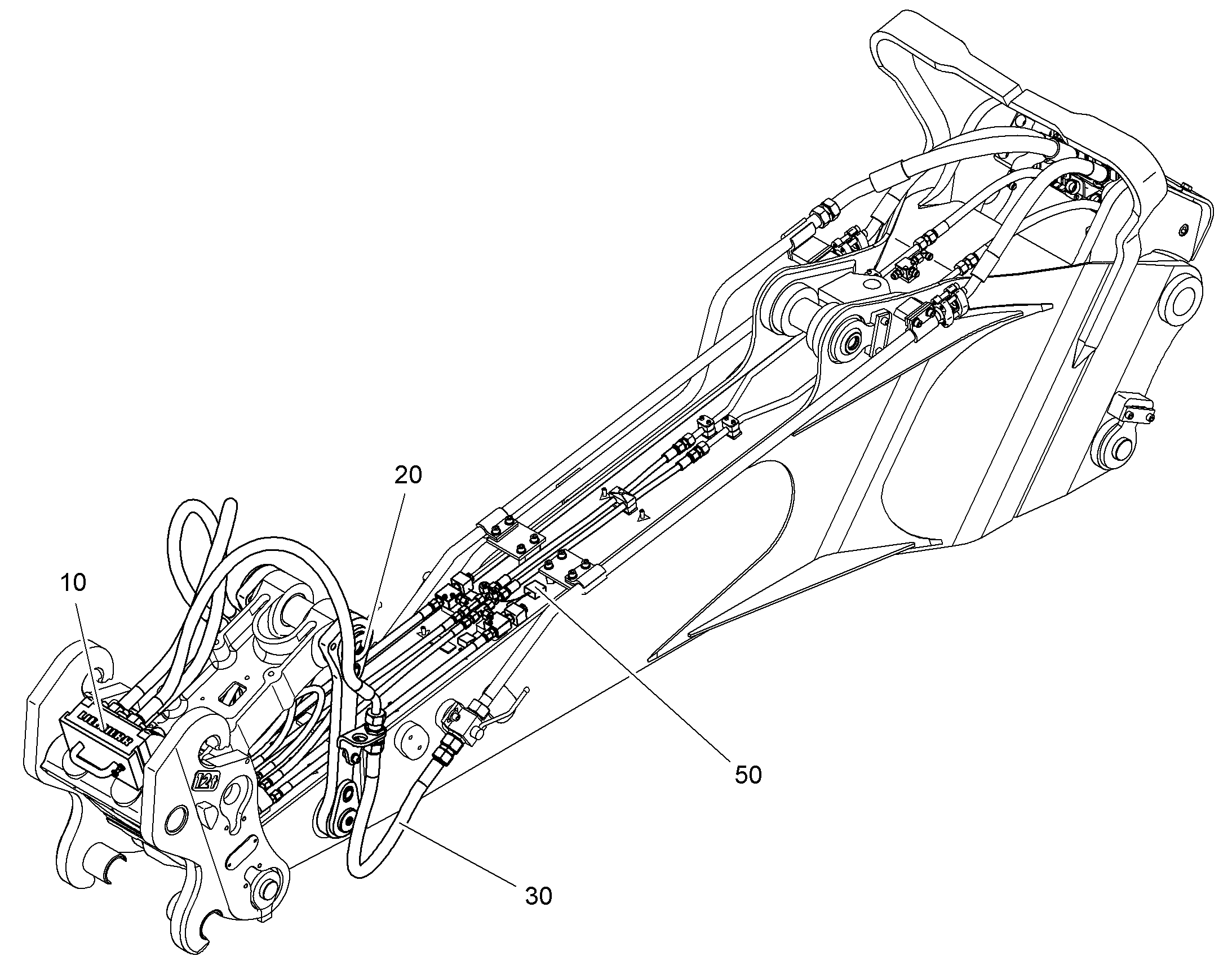 ГИДРАВЛИЧЕСКАЯ СИСТЕМА 10860970 LIEBHERR
