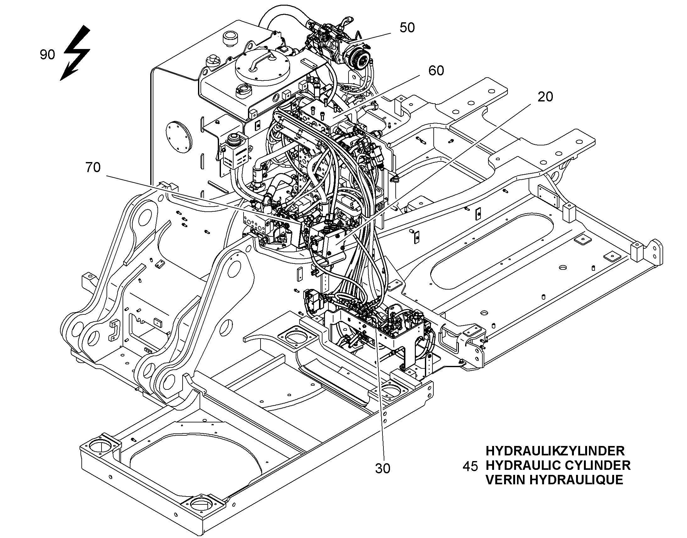 ШЛАНГИ СОЕДИНИТЕЛЬНЫЕ 10852479 LIEBHERR