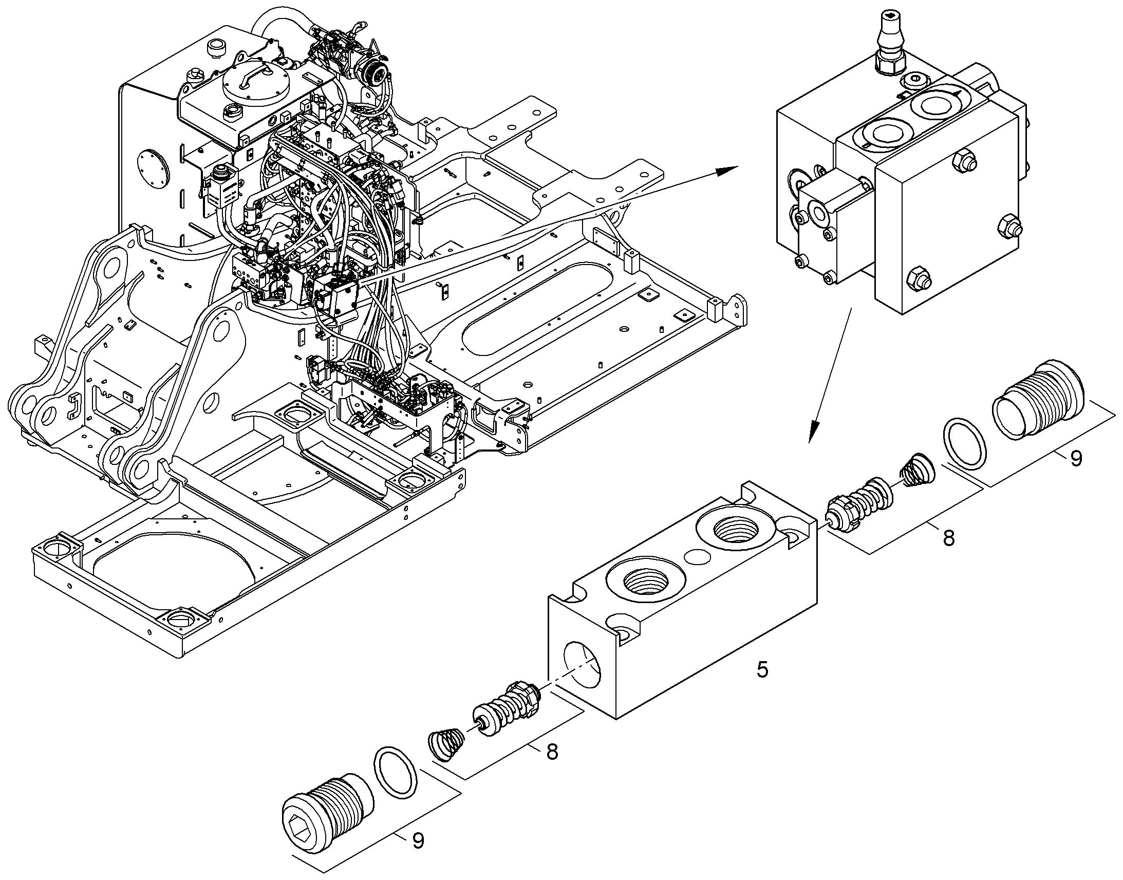 ЗАГЛУШКА РЕЗЬБОВАЯ M20X25 10663170 LIEBHERR