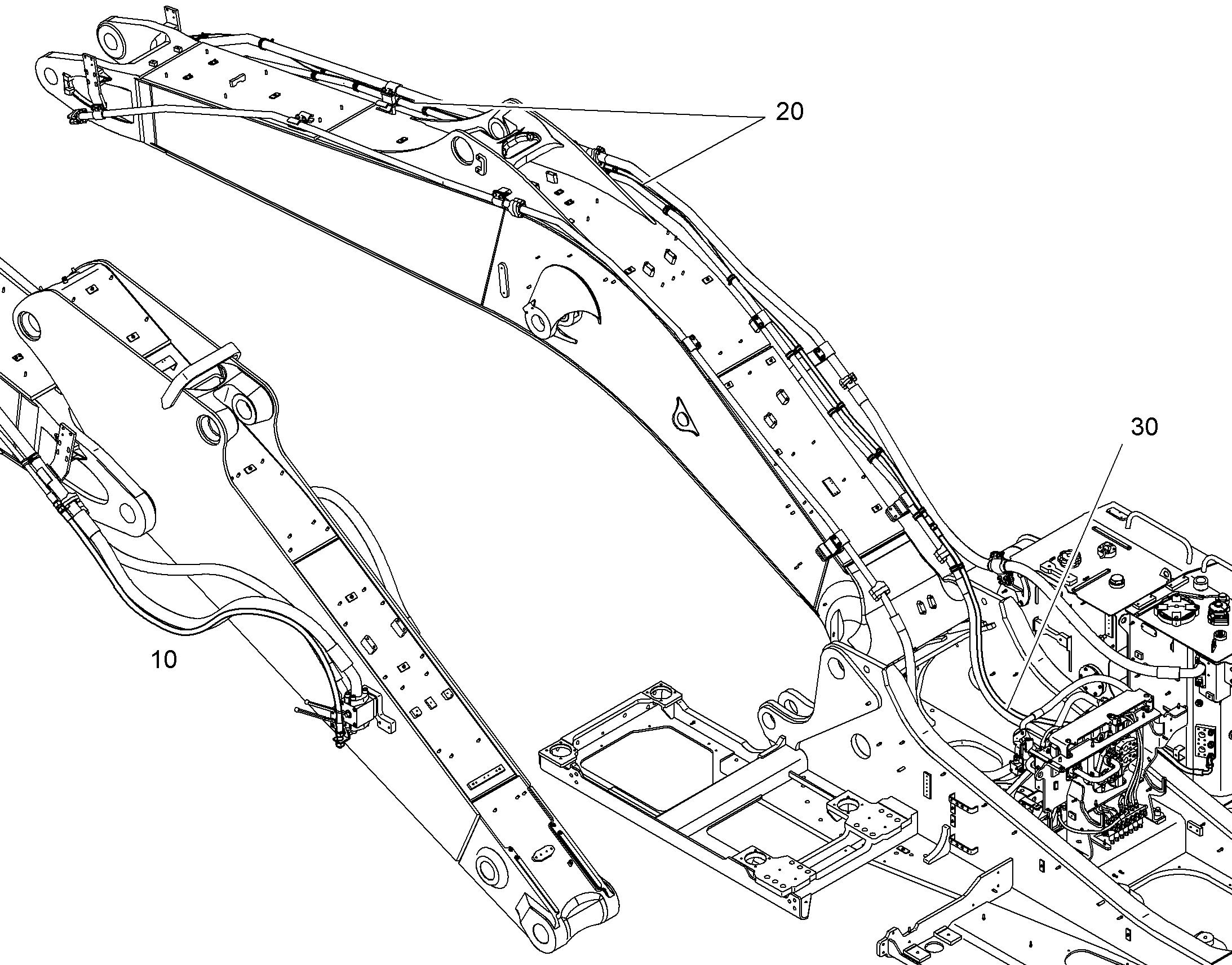 ТРУБОПРОВОД СЛИВА МАСЛА IM GRUNDGERAT R946 11451995 LIEBHERR
