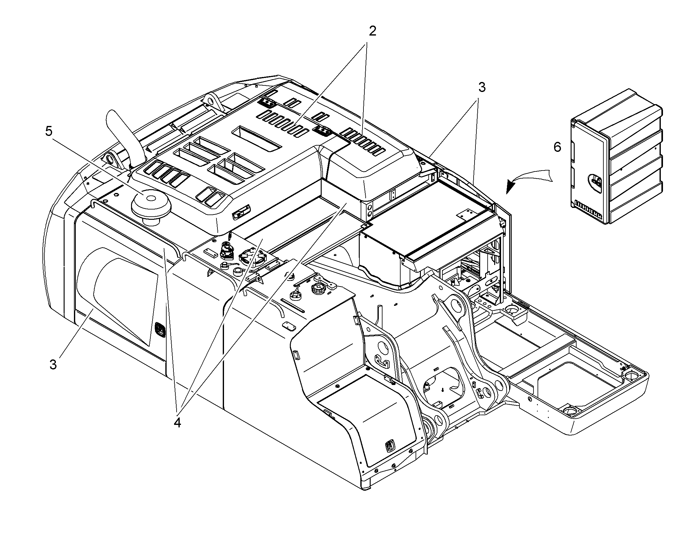 БОКОВАЯ ОБШИВКА 10864679 LIEBHERR