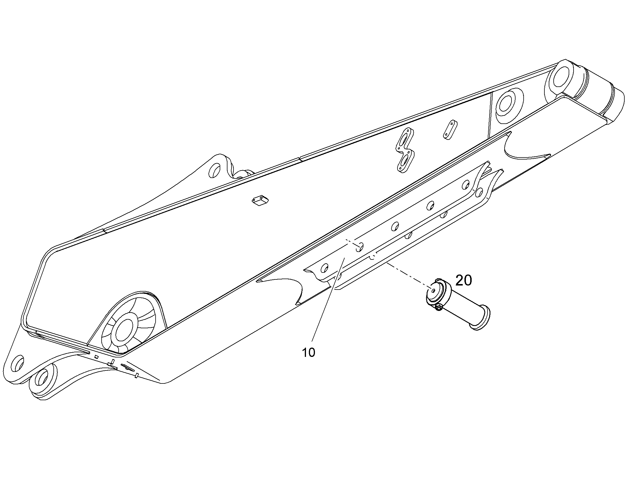 ПРОУШИНА ПОДВЕСНАЯ 16T 11453810 LIEBHERR
