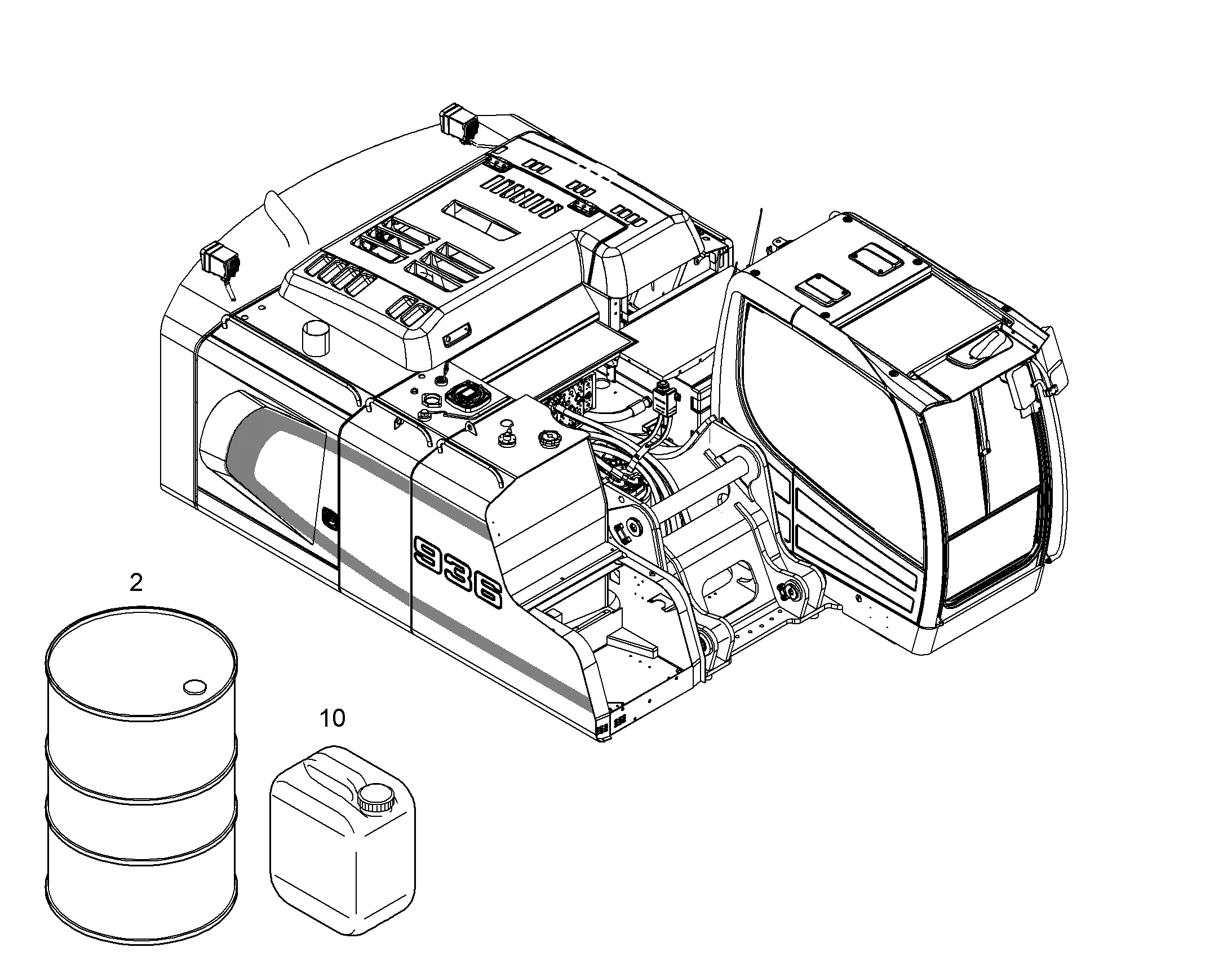 ОХЛАЖДАЮЩЕЕ СРЕДСТВО 20L GEBINDE 11830128 LIEBHERR