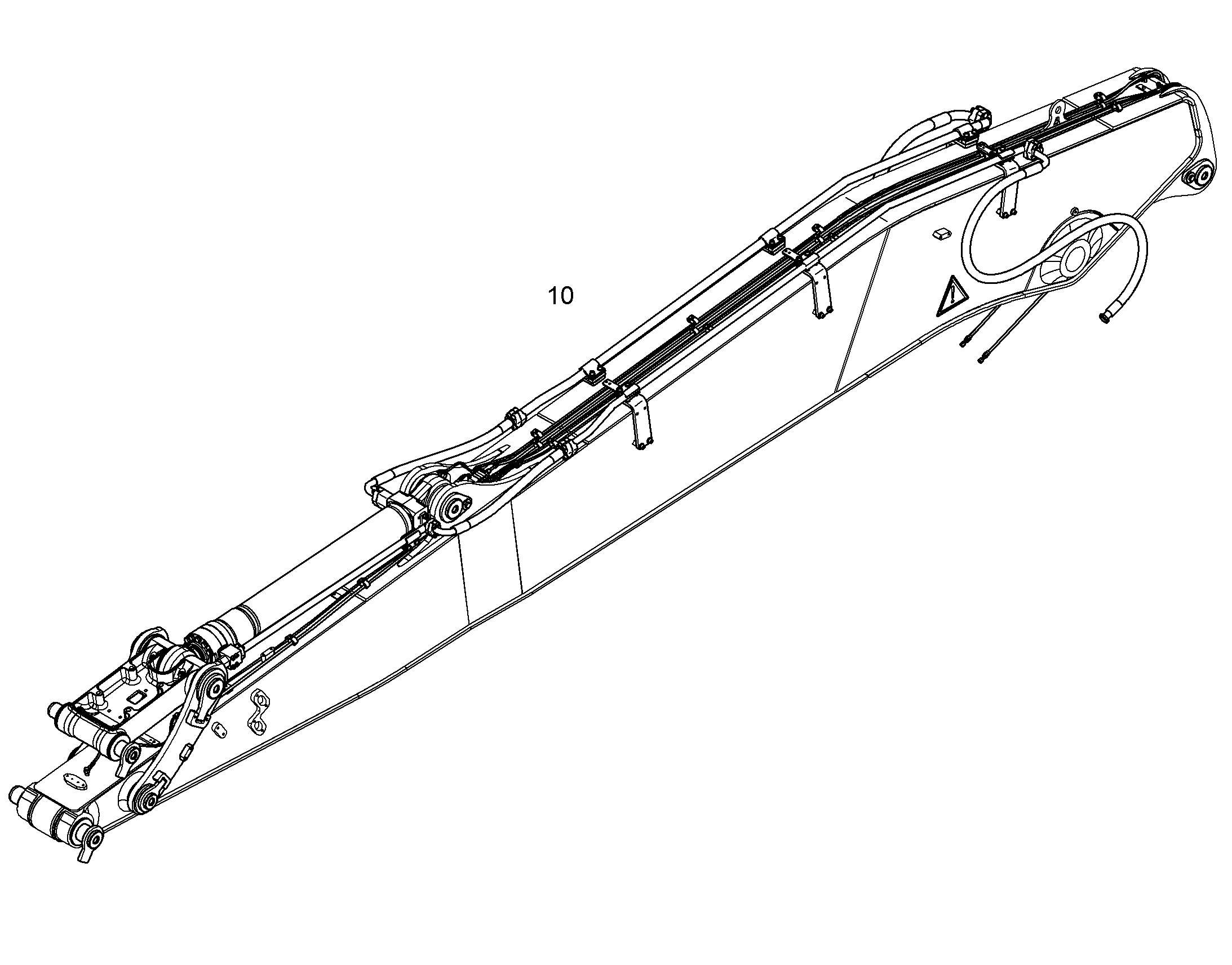 РУКОЯТЬ КОВША 6,30M 'MU' 11813859 LIEBHERR
