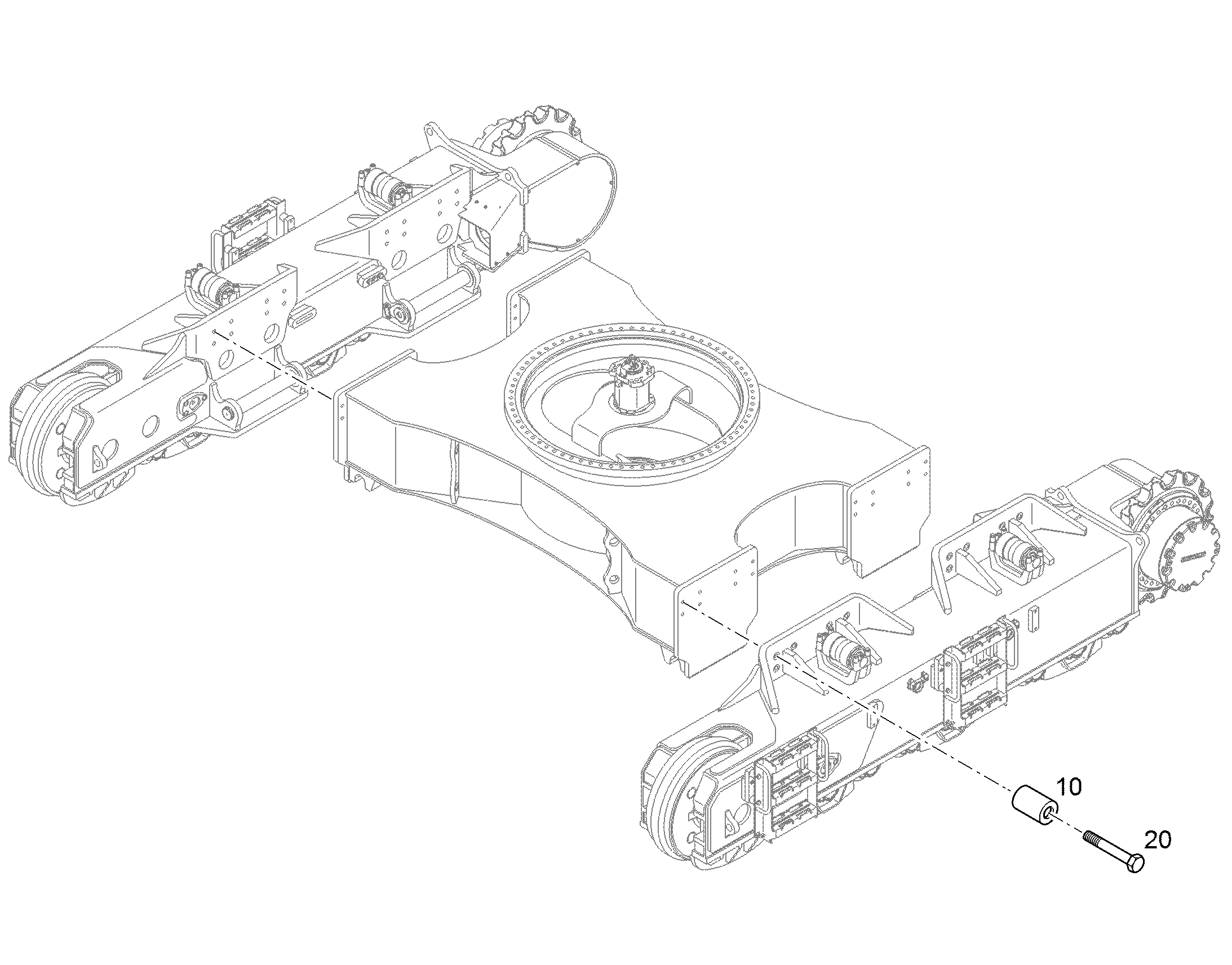 ГИЛЬЗА 31X58X105 10863886 LIEBHERR