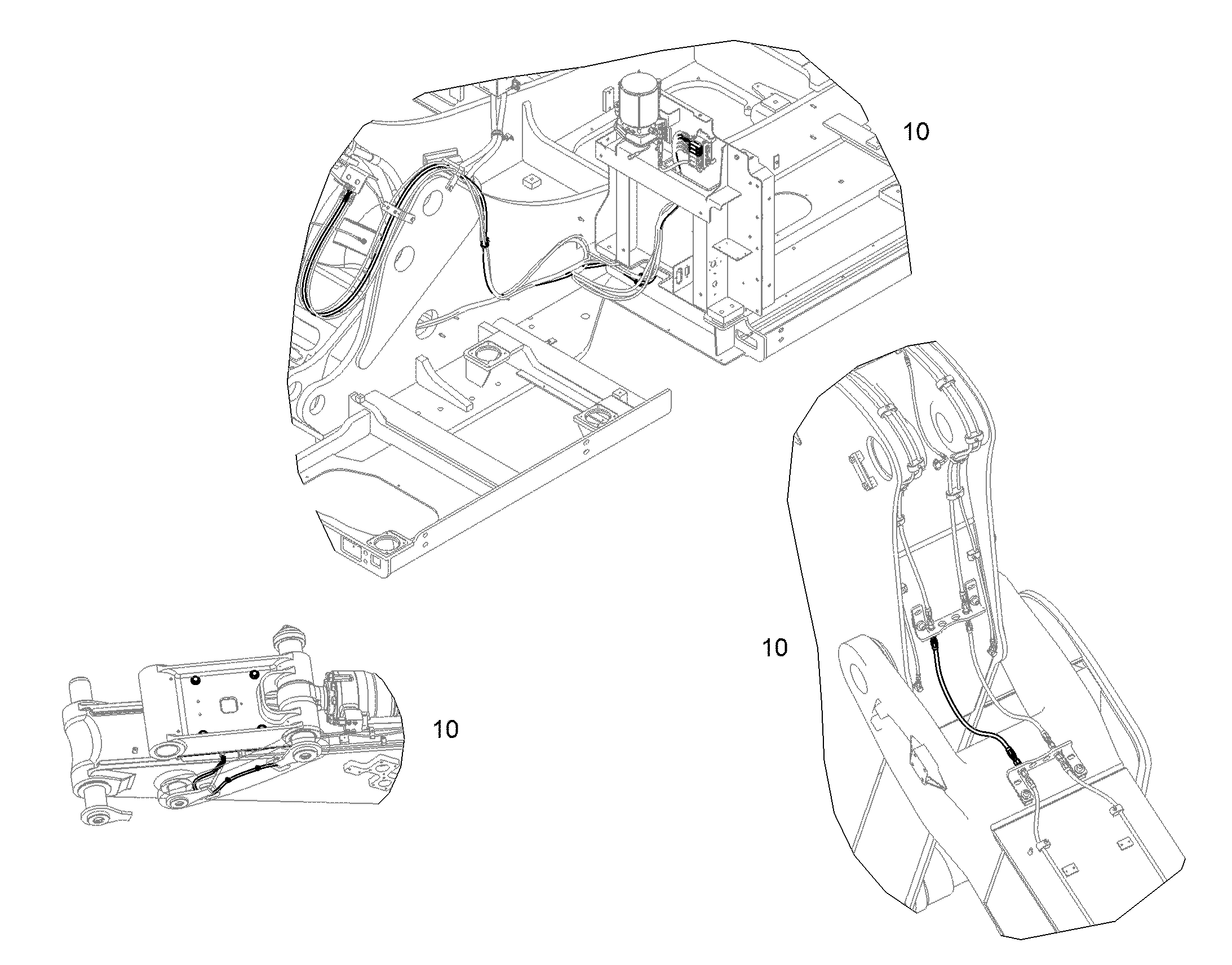СМАЗОЧНЫЕ ЛИНИИ ДЛЯ НАКЛАДОК 10859862 LIEBHERR
