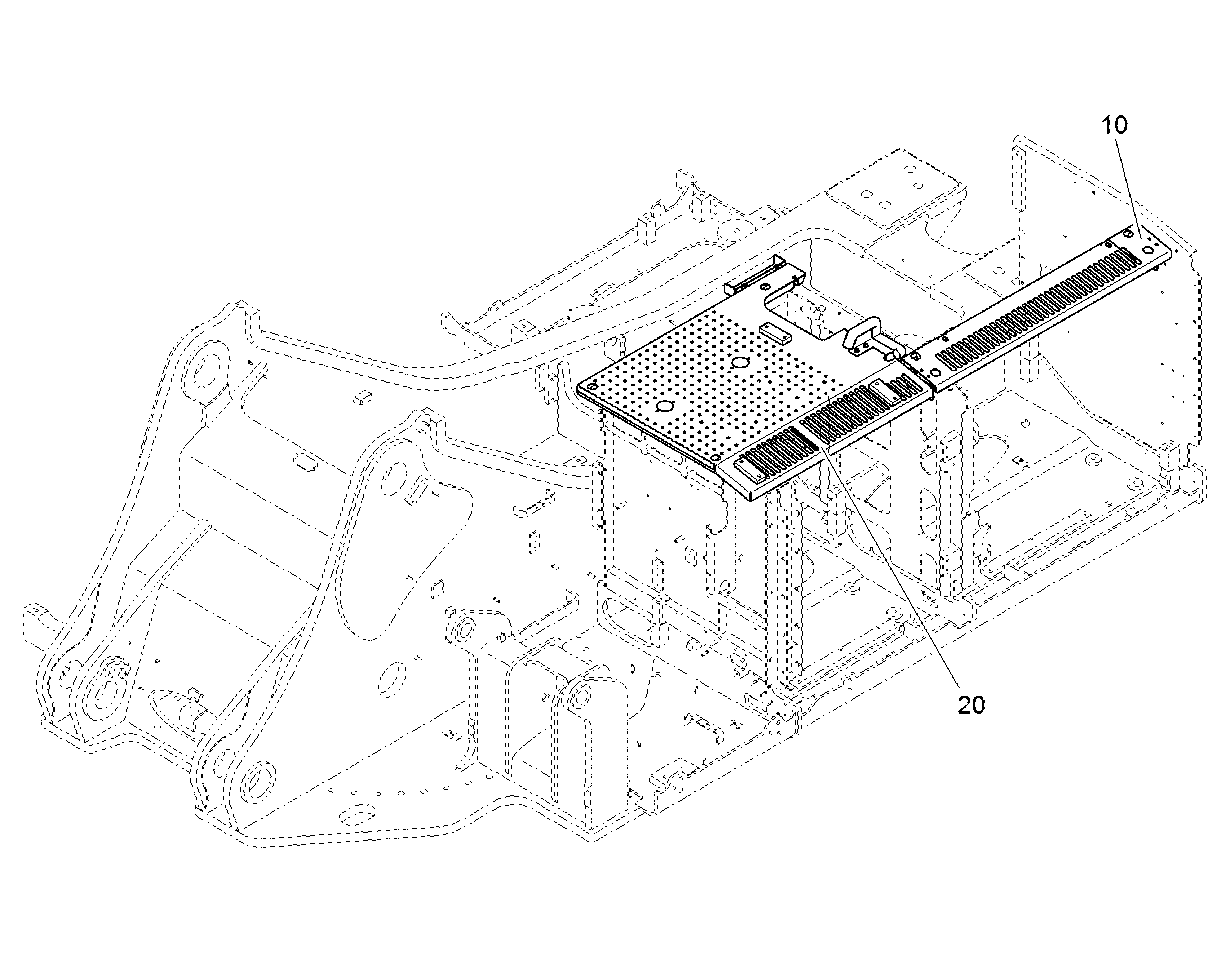 КАПОТ ЛЕВЫЙ 11814339 LIEBHERR