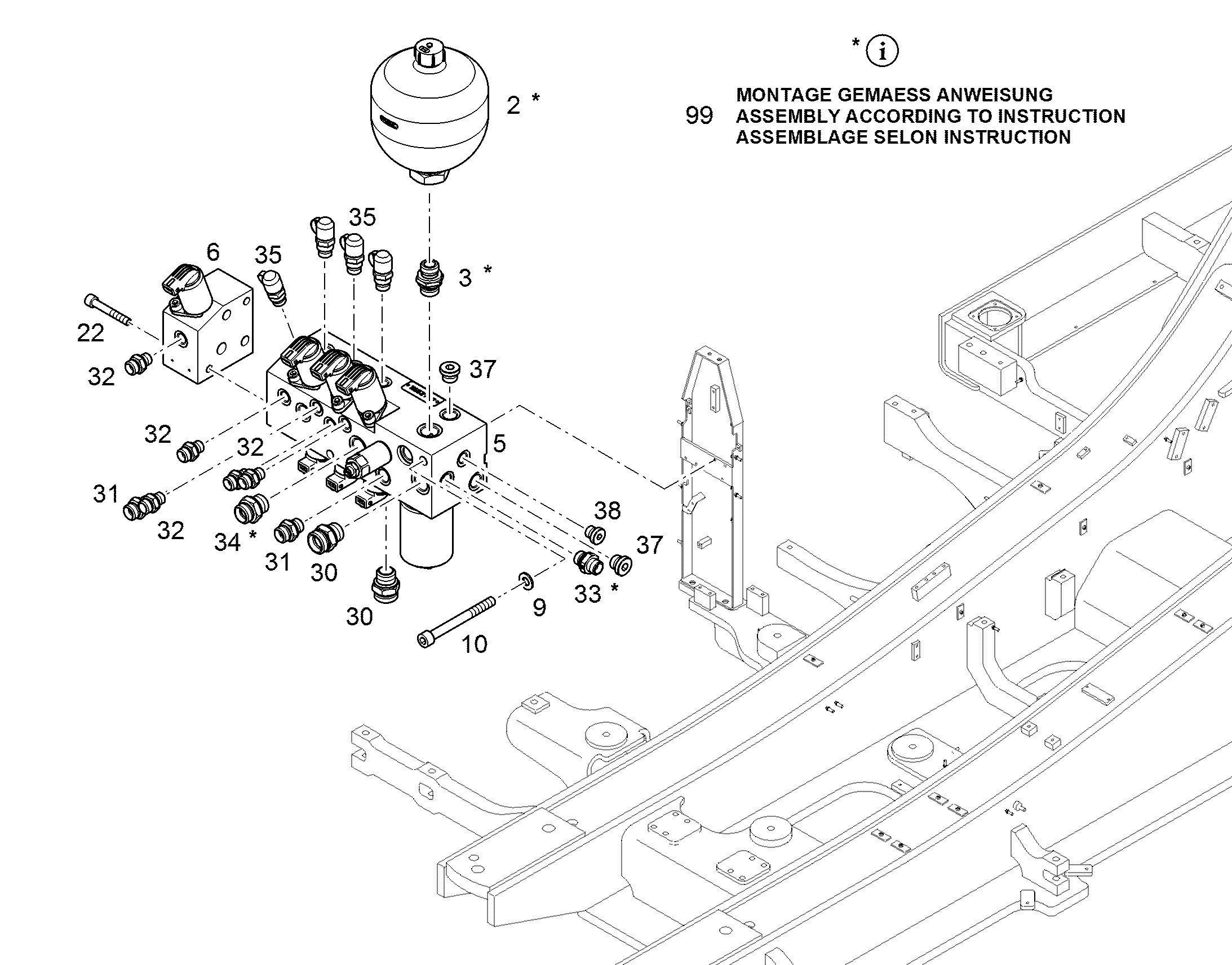 ШАЙБА SANDWICH STEUERUNG 11652709 LIEBHERR