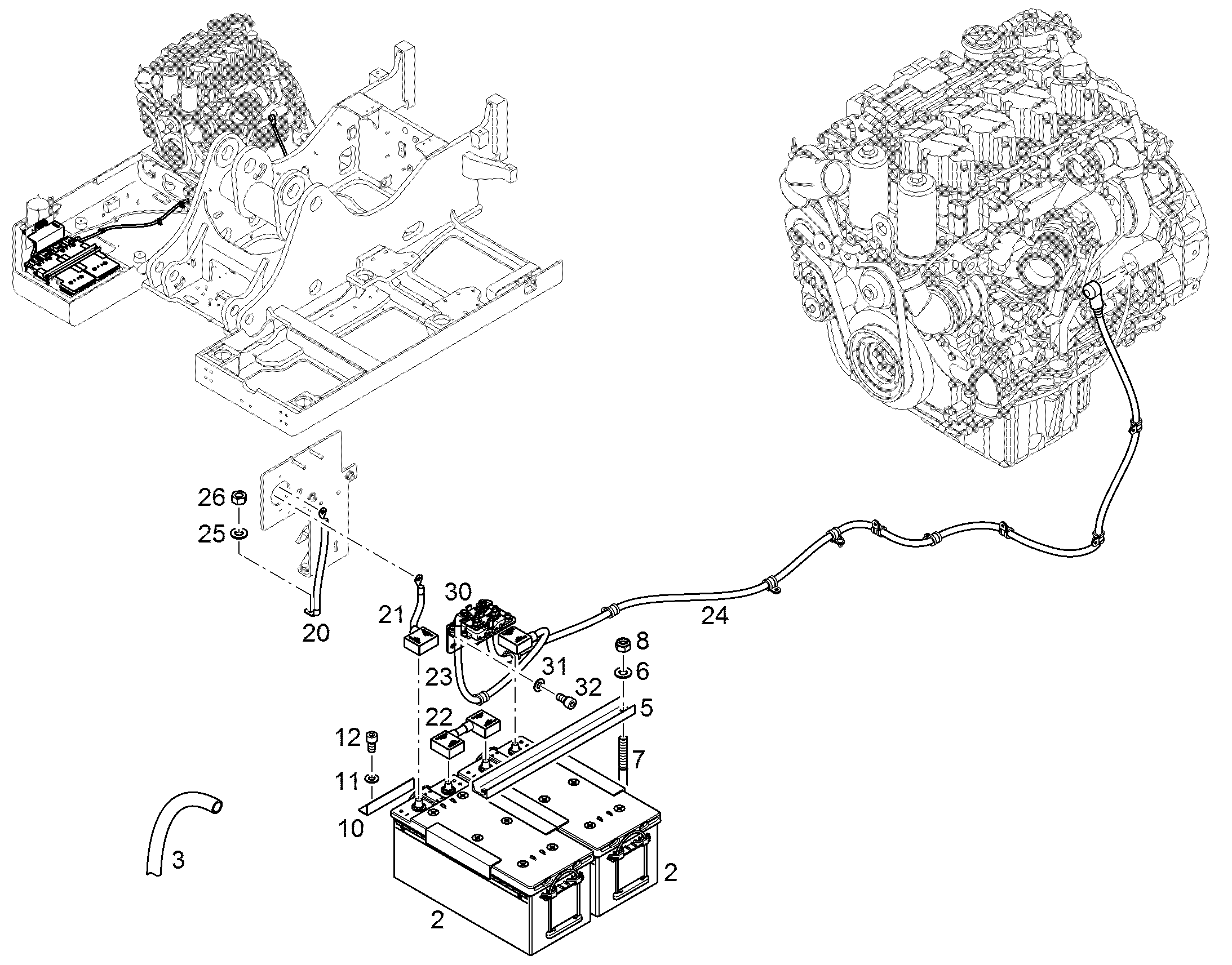 ПРЕДОХРАНИТЕЛИ, УСТАНОВКА 11429018 LIEBHERR
