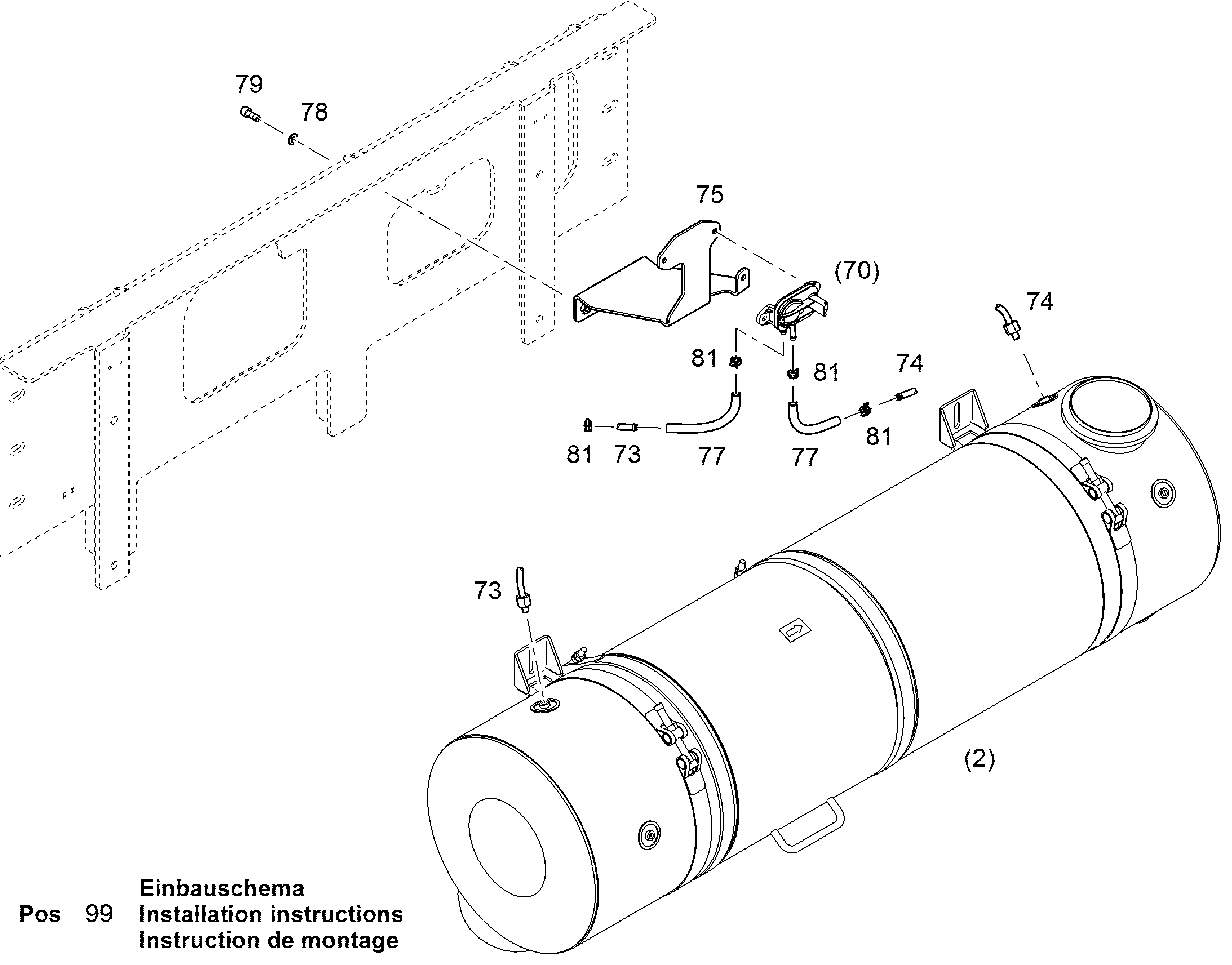 ЛИНИЯ ИЗМЕРЕНИЯ ДАВЛЕНИЯ 8X1 12590250 LIEBHERR