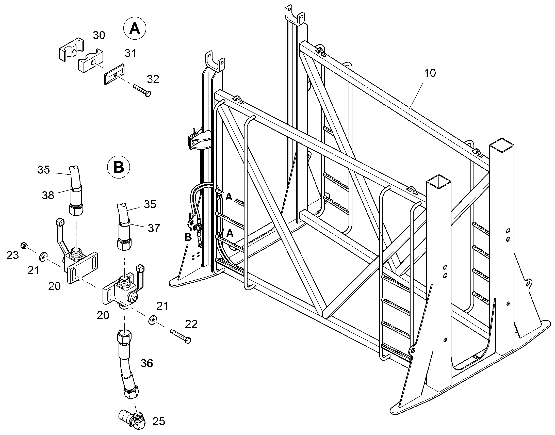 ШЛАНГ 12X190 12240106 LIEBHERR