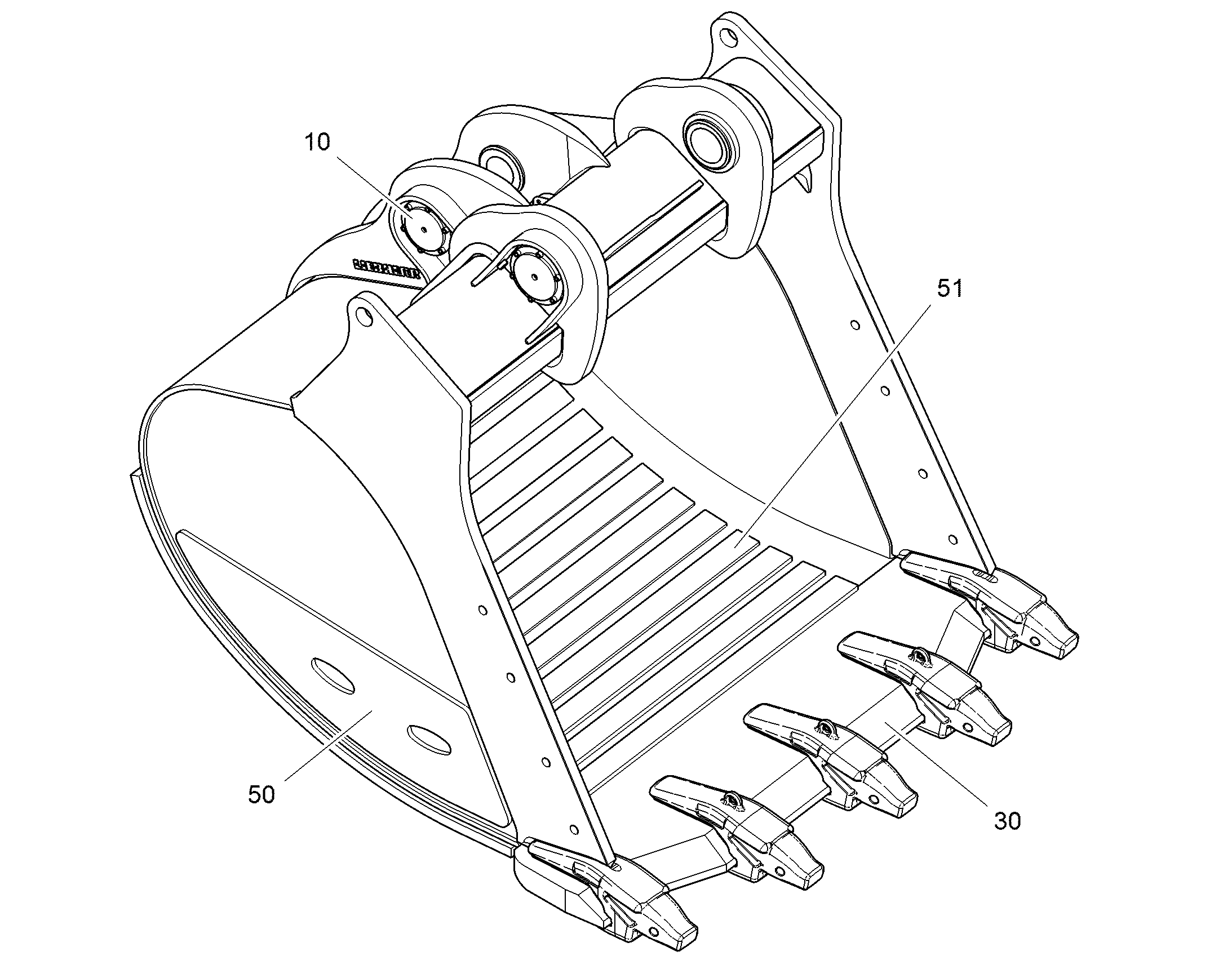WEARING PART SET EXTERNAL 12438294 LIEBHERR