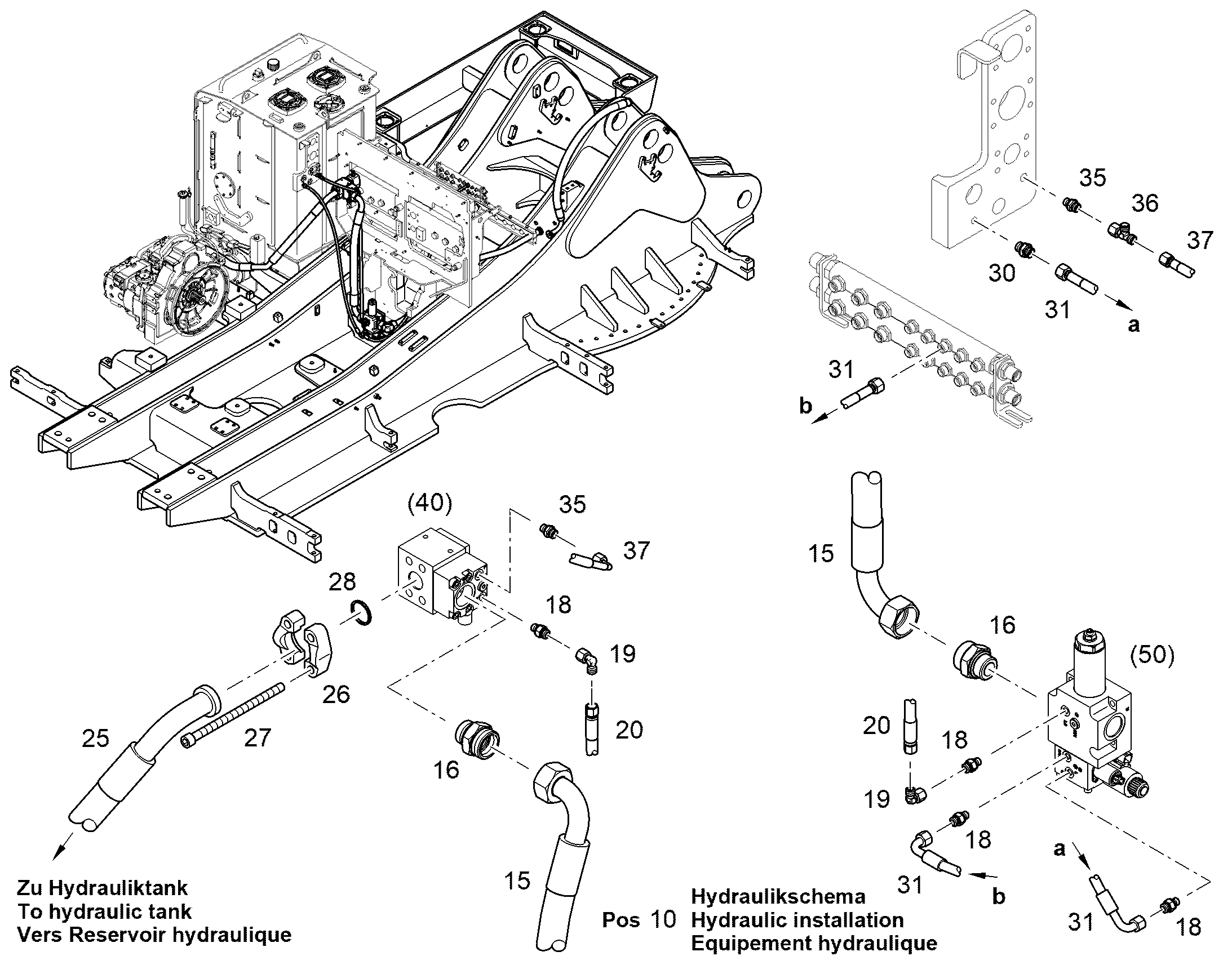 БОЛТ С ЦИЛИНДР. ГОЛОВК. ISO 4762 M14X200 10.9 FLZN 12245478 LIEBHERR