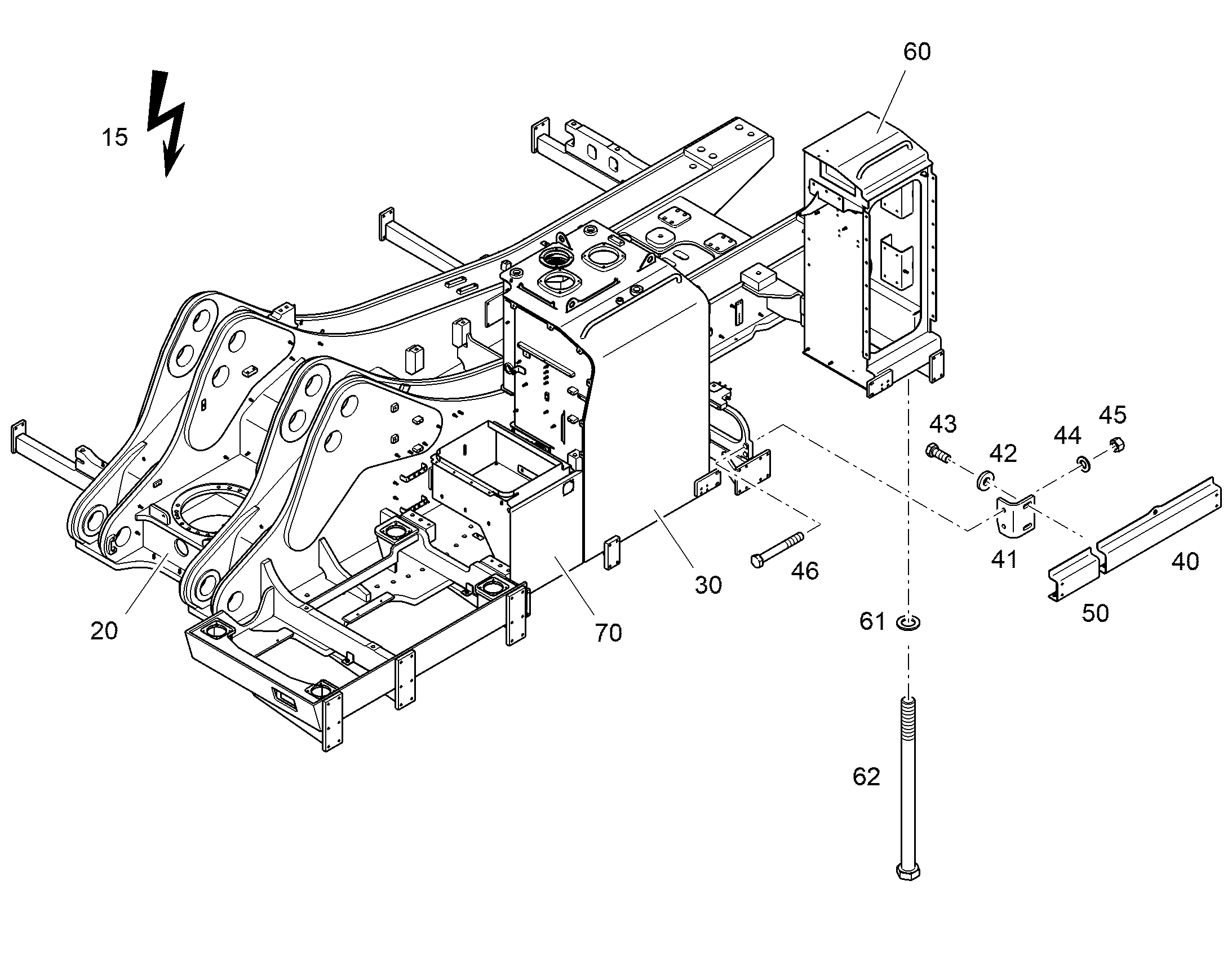 ПЕРЕОБОРУД. ПОВОР. ПЛАТФОРМЫ 11430442 LIEBHERR