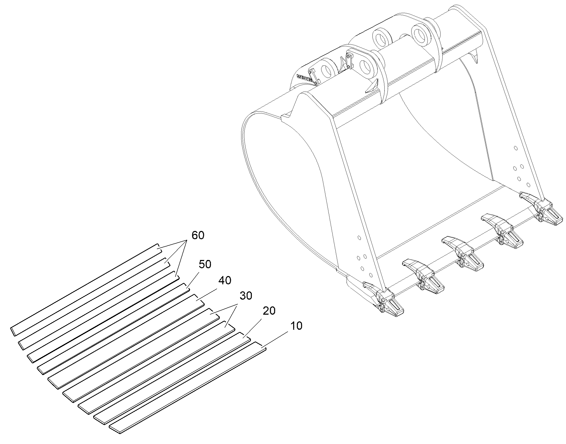 ПЛАСТИНА ИЗНАШИВАЕМАЯ 15X100X1320 12813962 LIEBHERR