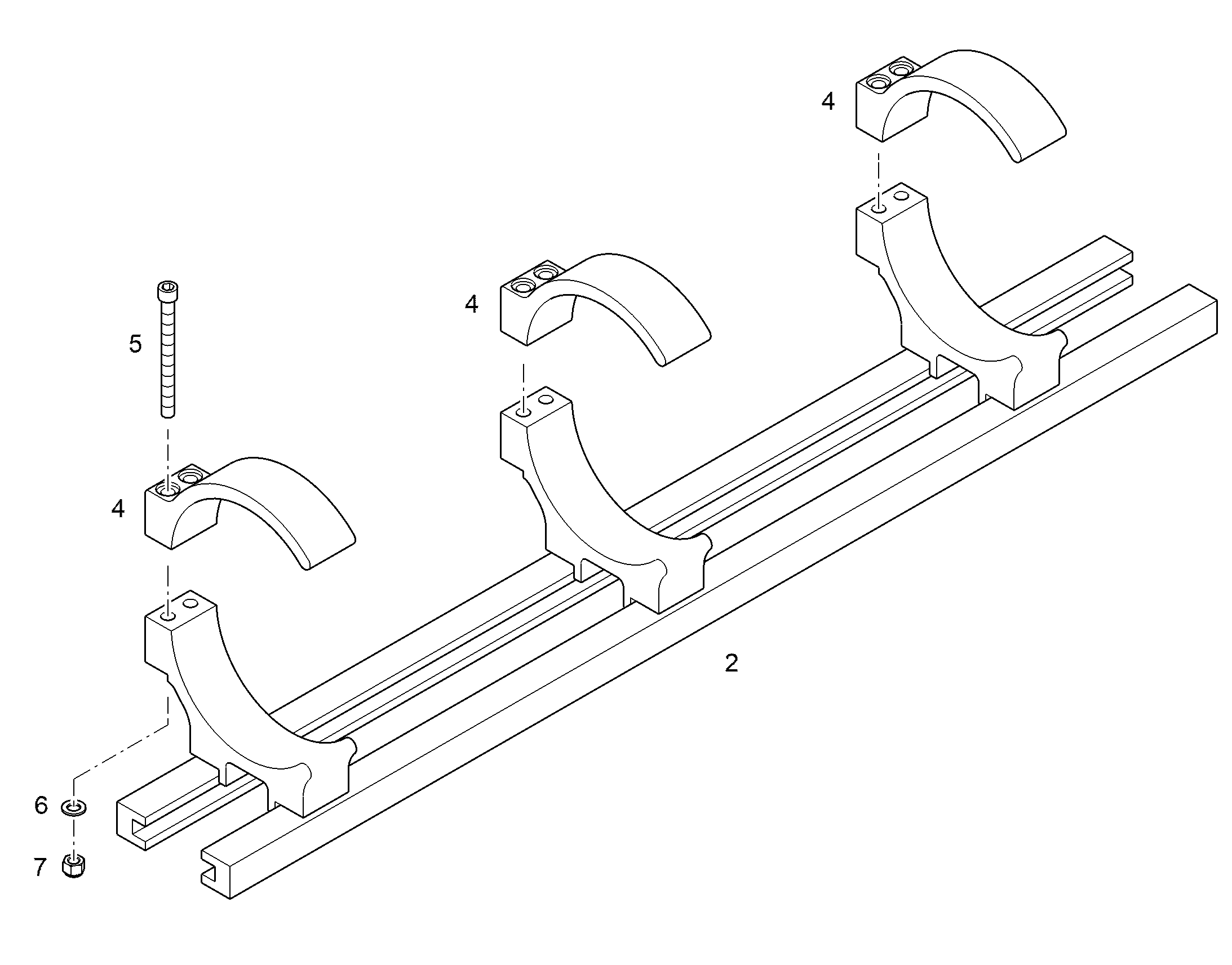 ШИНА СКОЛЬЗЯЩАЯ 12870395 LIEBHERR