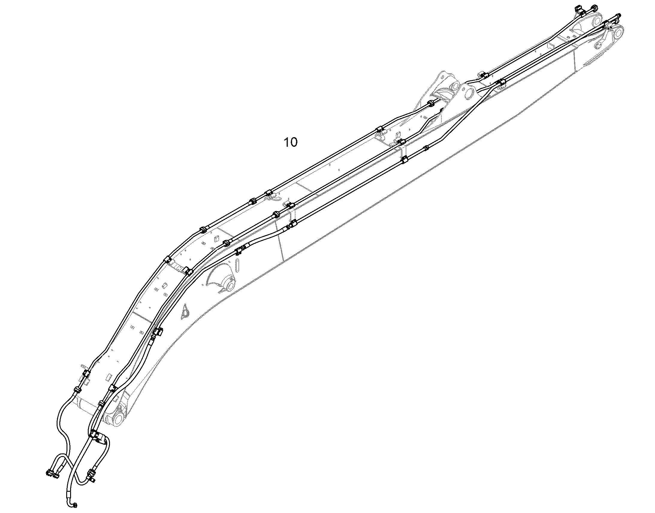 ПРОВОДКА МОНТАЖ AHS 11462122 LIEBHERR