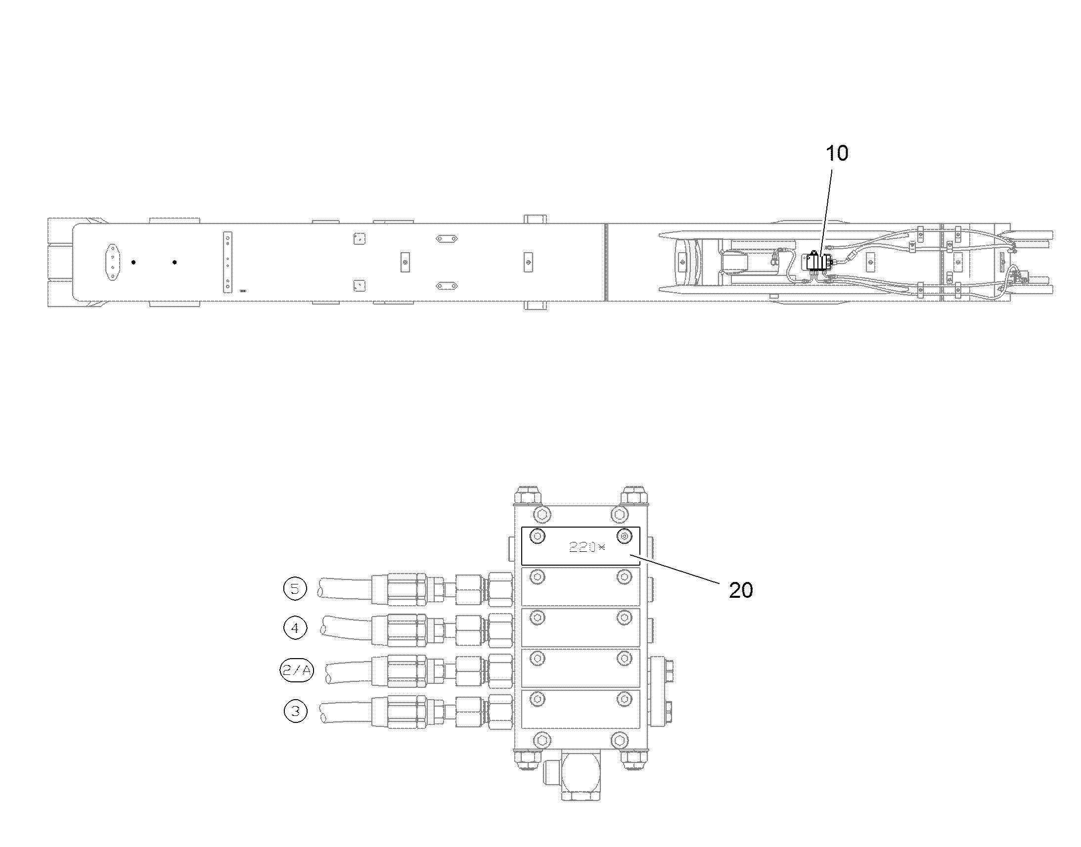 РЕКОНСТР.- СИСТ.ЦЕНТР.СМАЗ. 10861740 LIEBHERR