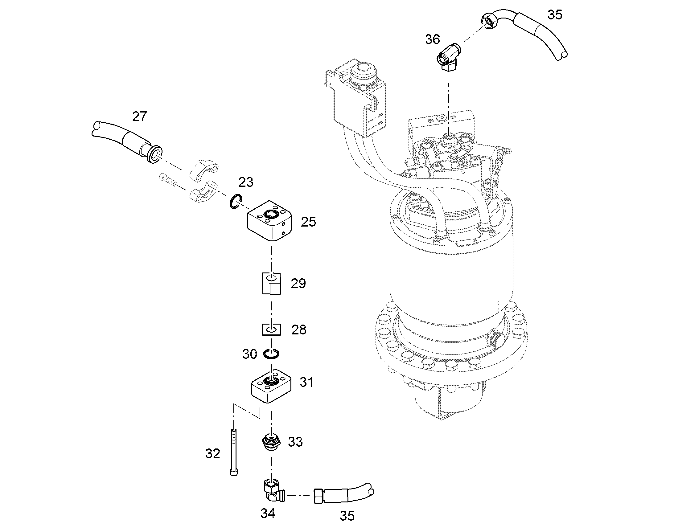 ПРОМЕЖУТОЧНАЯ ПЛАНКА 511617814 LIEBHERR