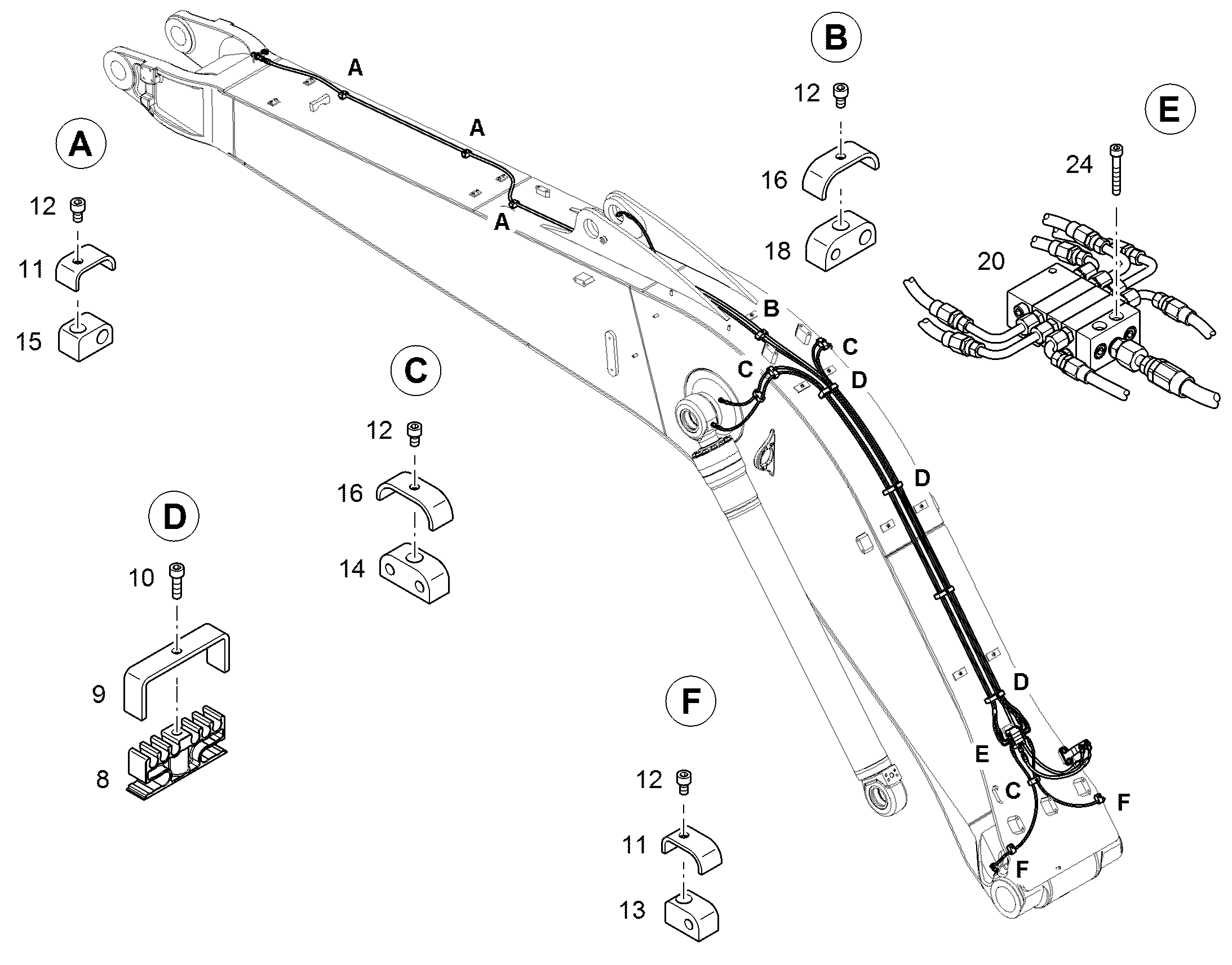 РАСПРЕДЕЛИТЕЛЬ MX-F 4/7 11659826 LIEBHERR