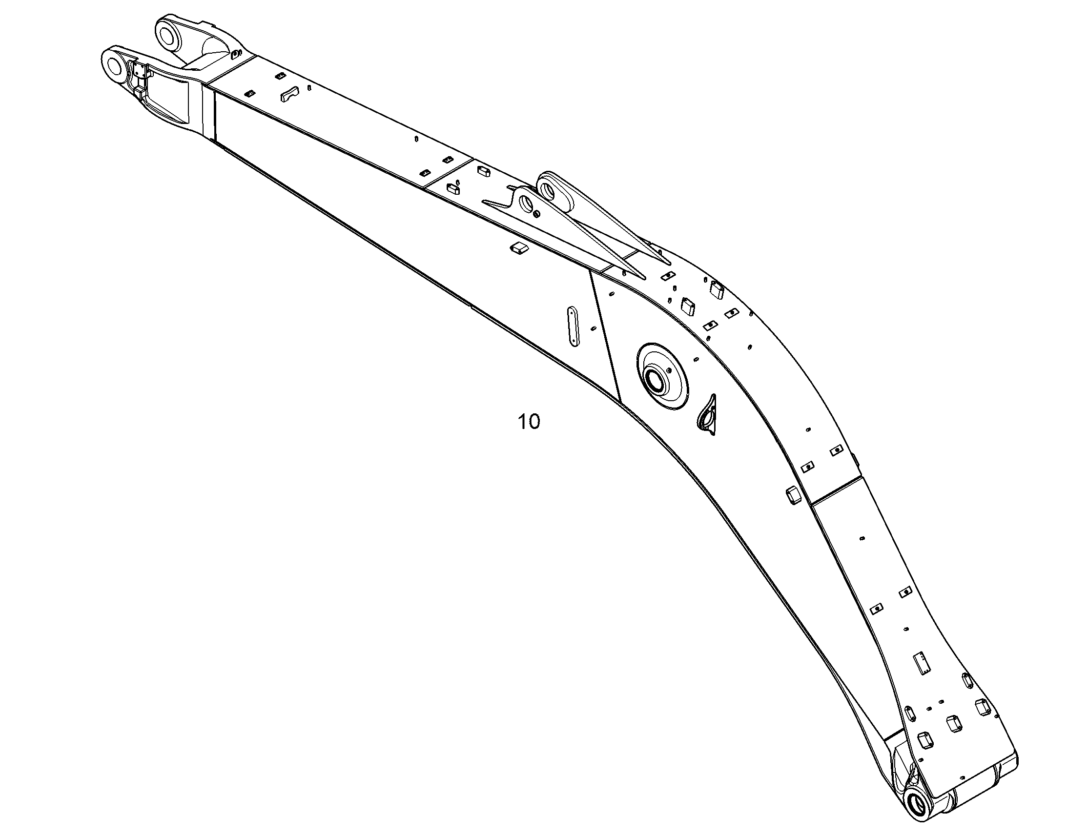 СТРЕЛА ОДНОКОРПУСНАЯ 5,90M 11734793 LIEBHERR