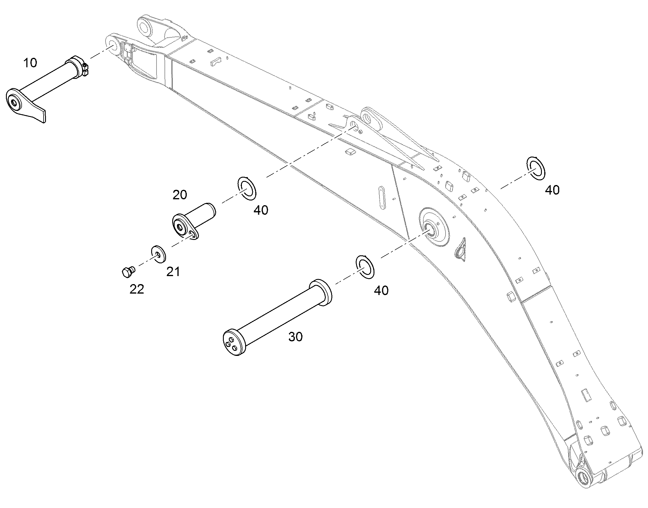 БОЛТ 90X0X0 10859352 LIEBHERR