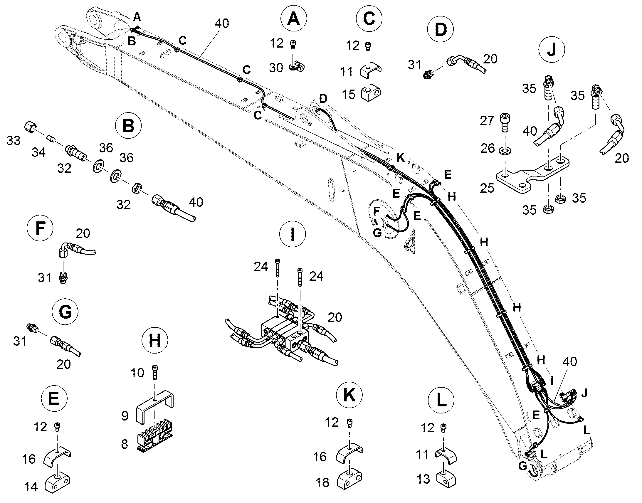 РАСПРЕДЕЛИТЕЛЬ MX-F 4/7 11695458 LIEBHERR