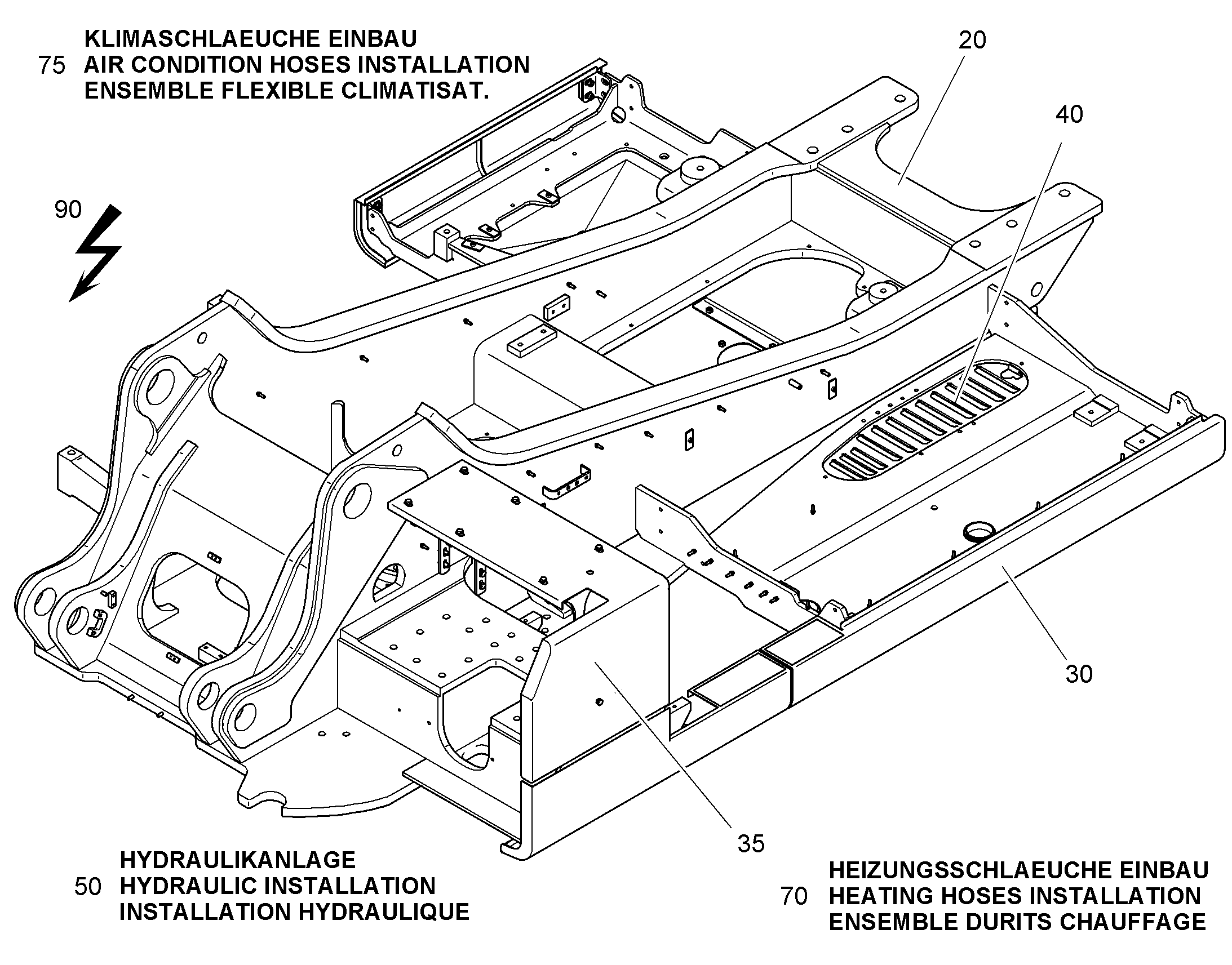 ПОВОРОТНАЯ ПЛАТФОРМА 11460778 LIEBHERR