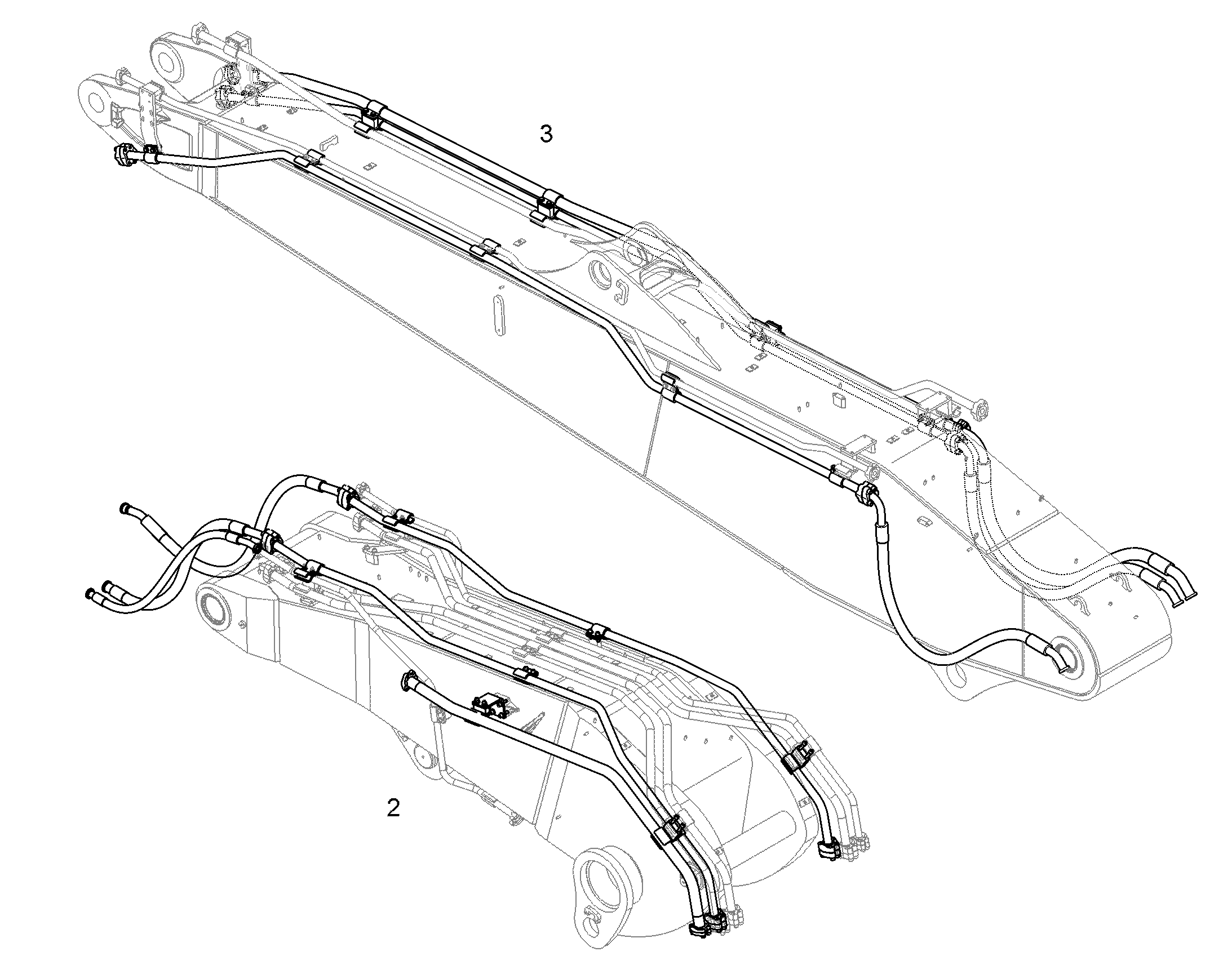 ПРОВОДКА МОНТАЖ AHS R946 11738786 LIEBHERR