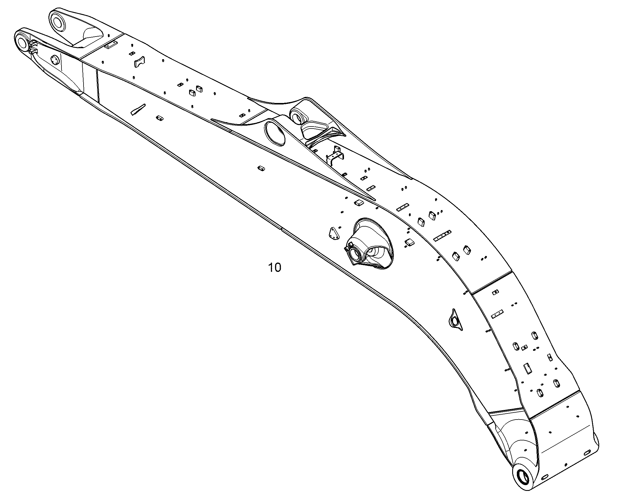 СТРЕЛА ОДНОКОРПУСНАЯ 7,60M 11812600 LIEBHERR